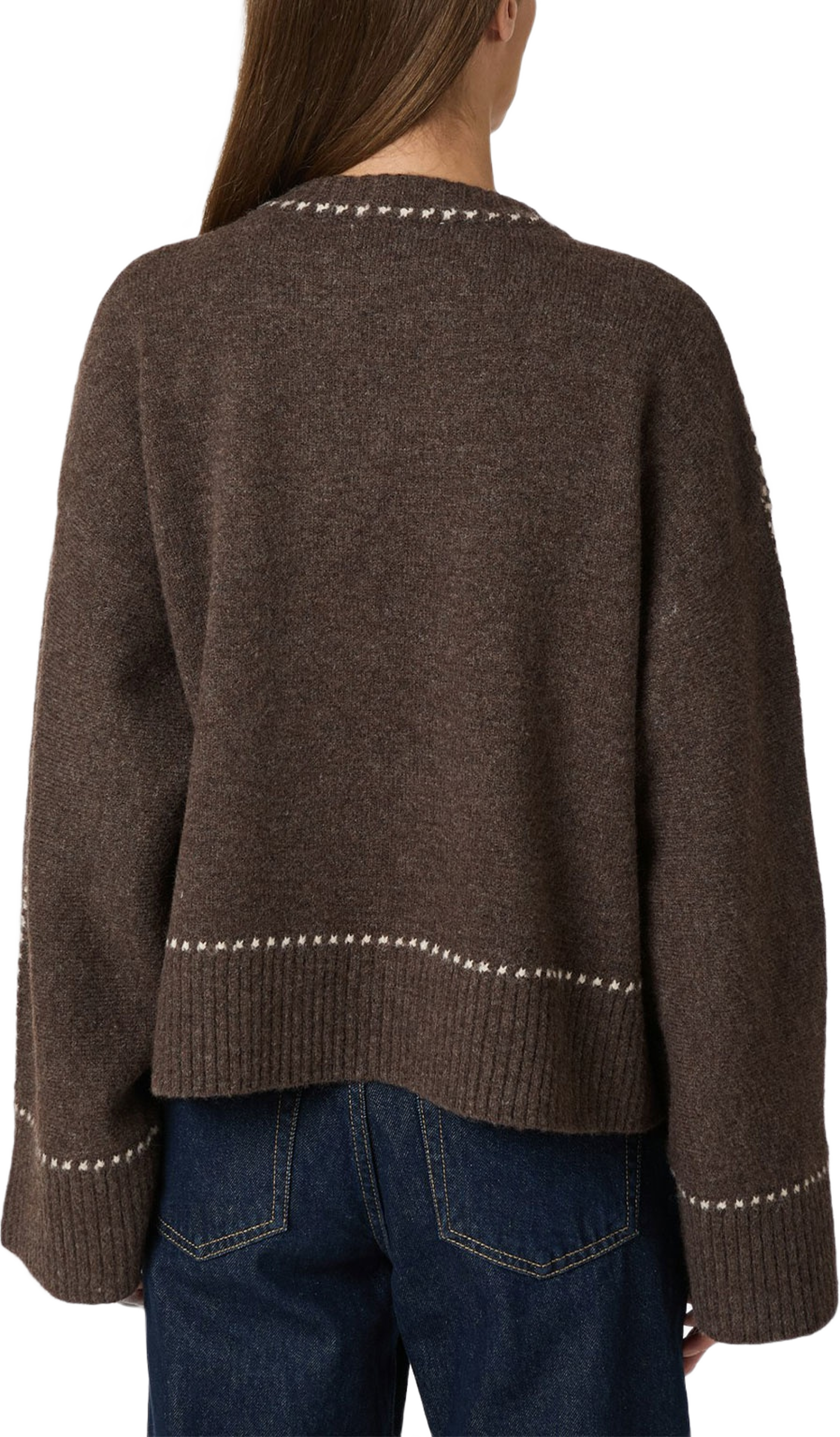 Roeme Knit Stitch Blouse
