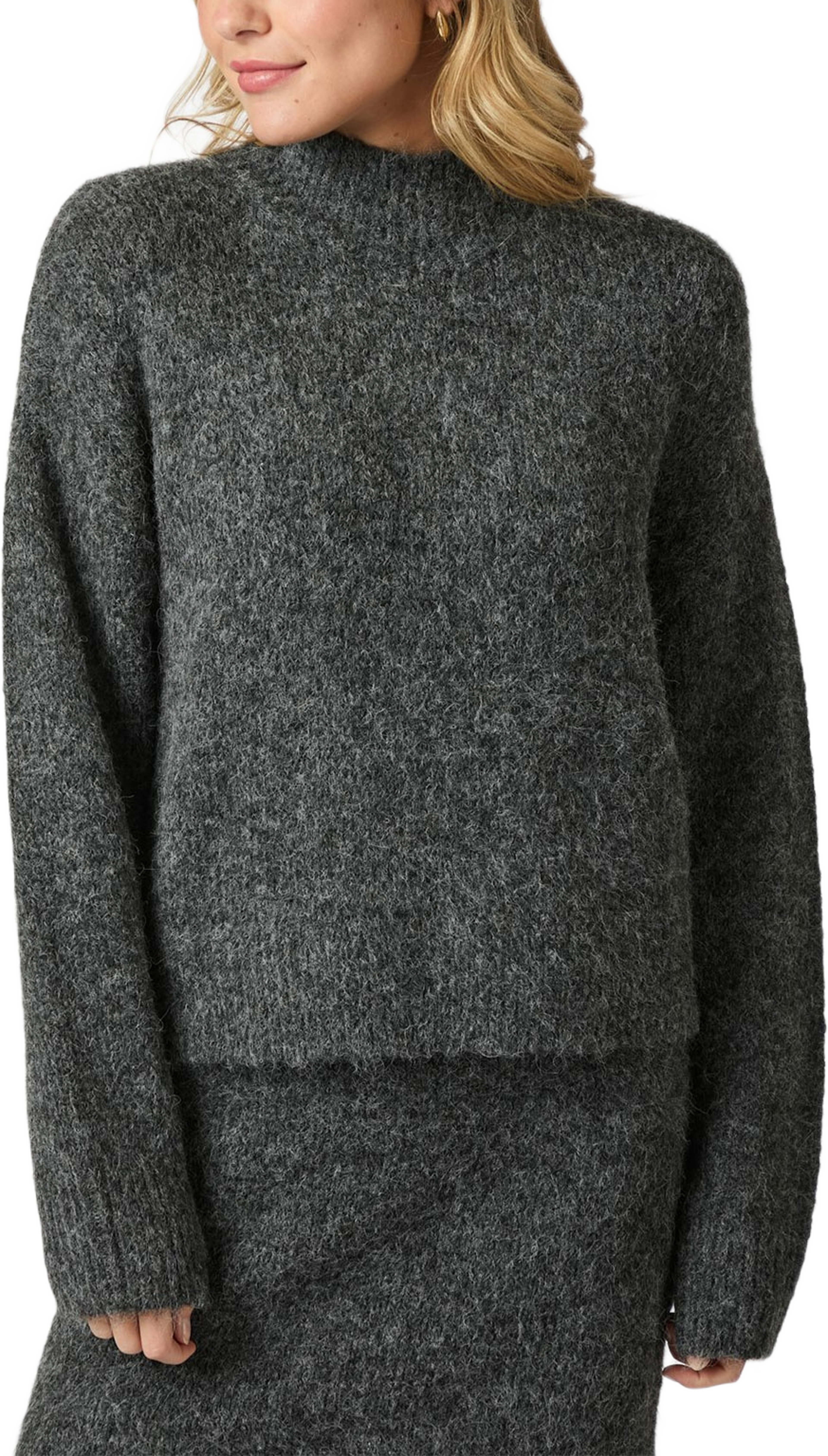 Paulina Fluffy Knit Blouse