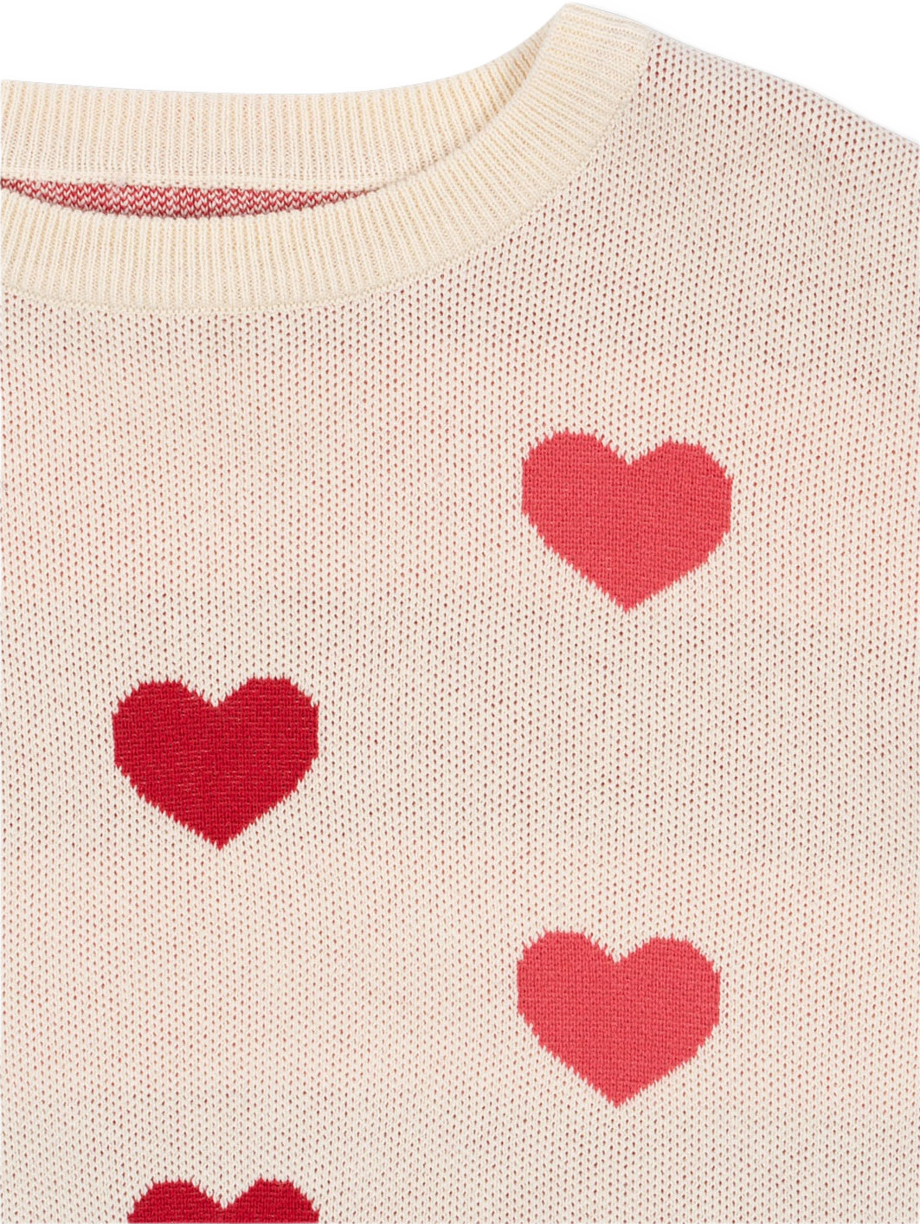 LAPIS KNIT SWEATER GOTS, från Konges Sløjd, i färgen Coeur Coloré Duo Pink.