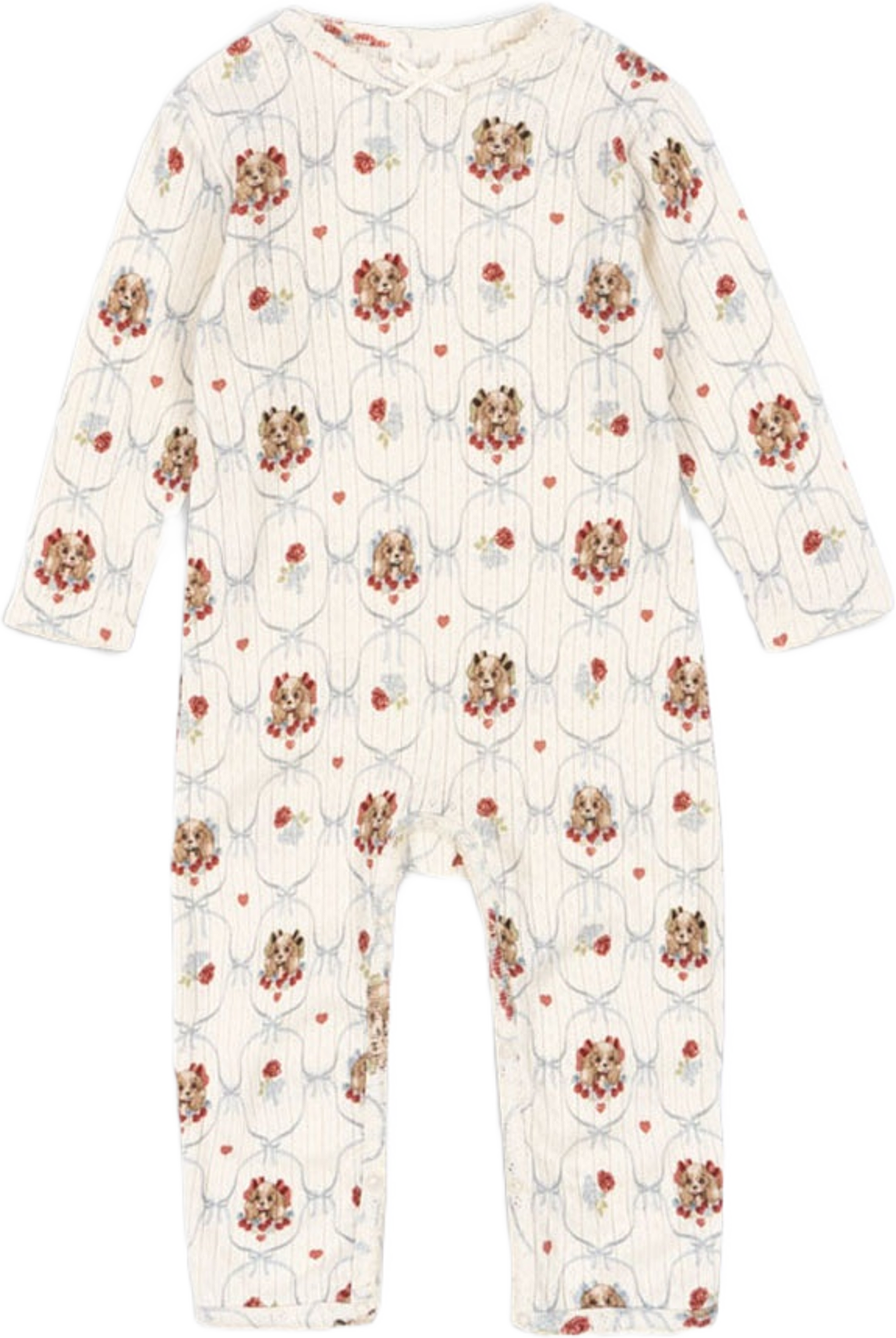 ONESIE GOTS, från Konges Sløjd, i färgen Puppy.