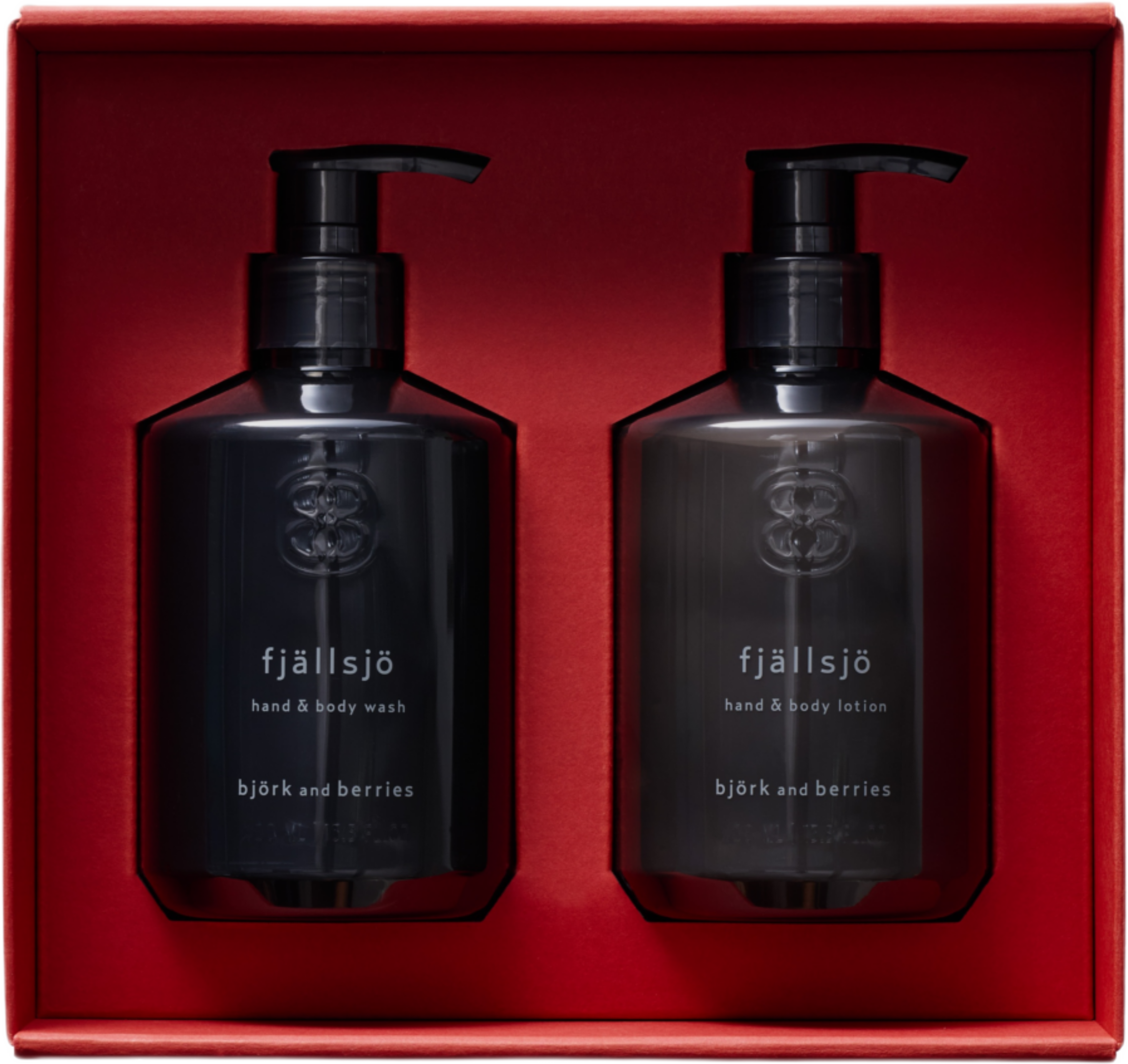 Fjällsjö Hand & Body Care Duo, från Björk & Berries. Klicka för att öppna bilden i stort format