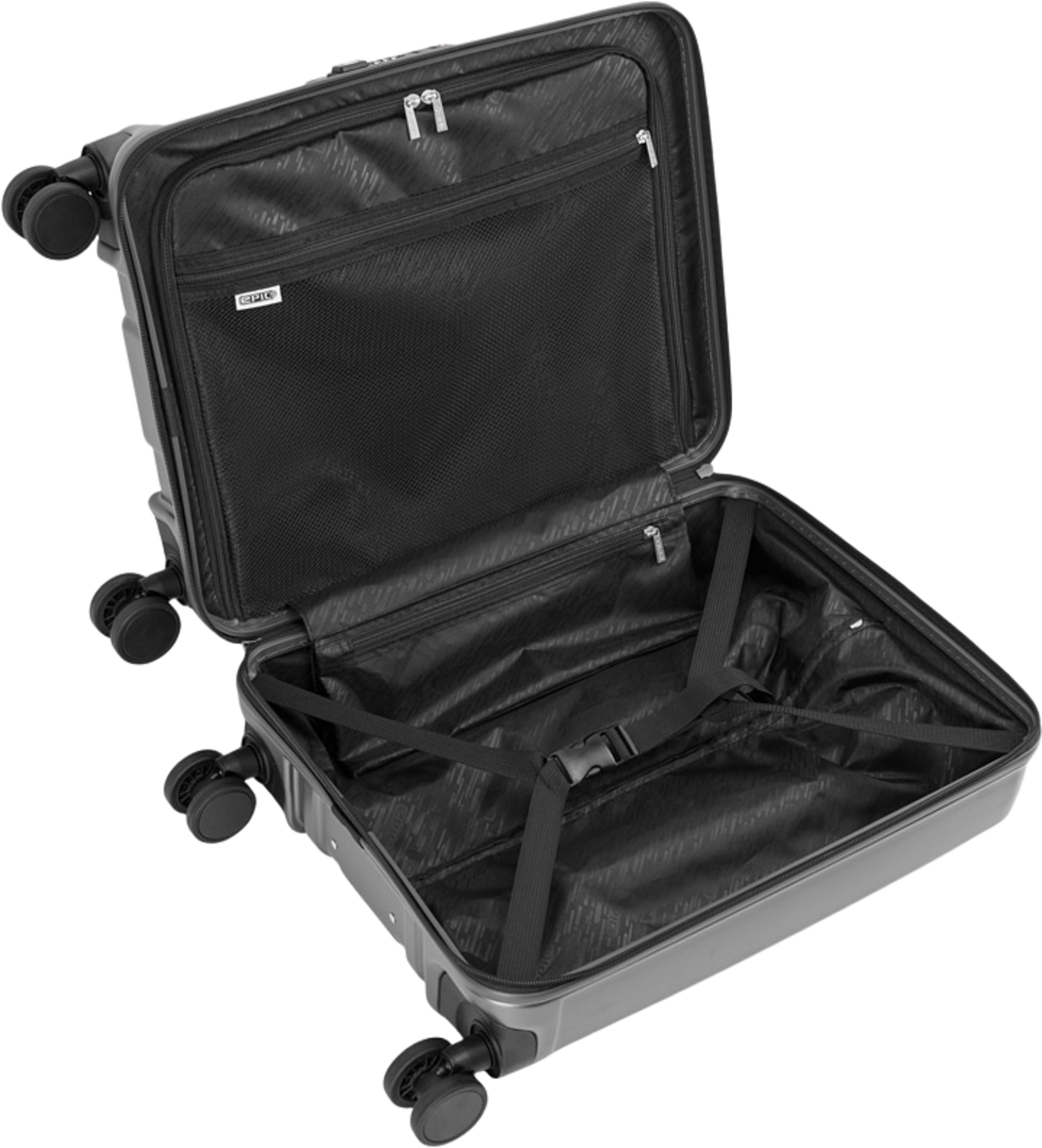 Crate Solids Kabinväska 55cm, från Epic, i färgen Stealthgrey. Klicka för att öppna bilden i stort format