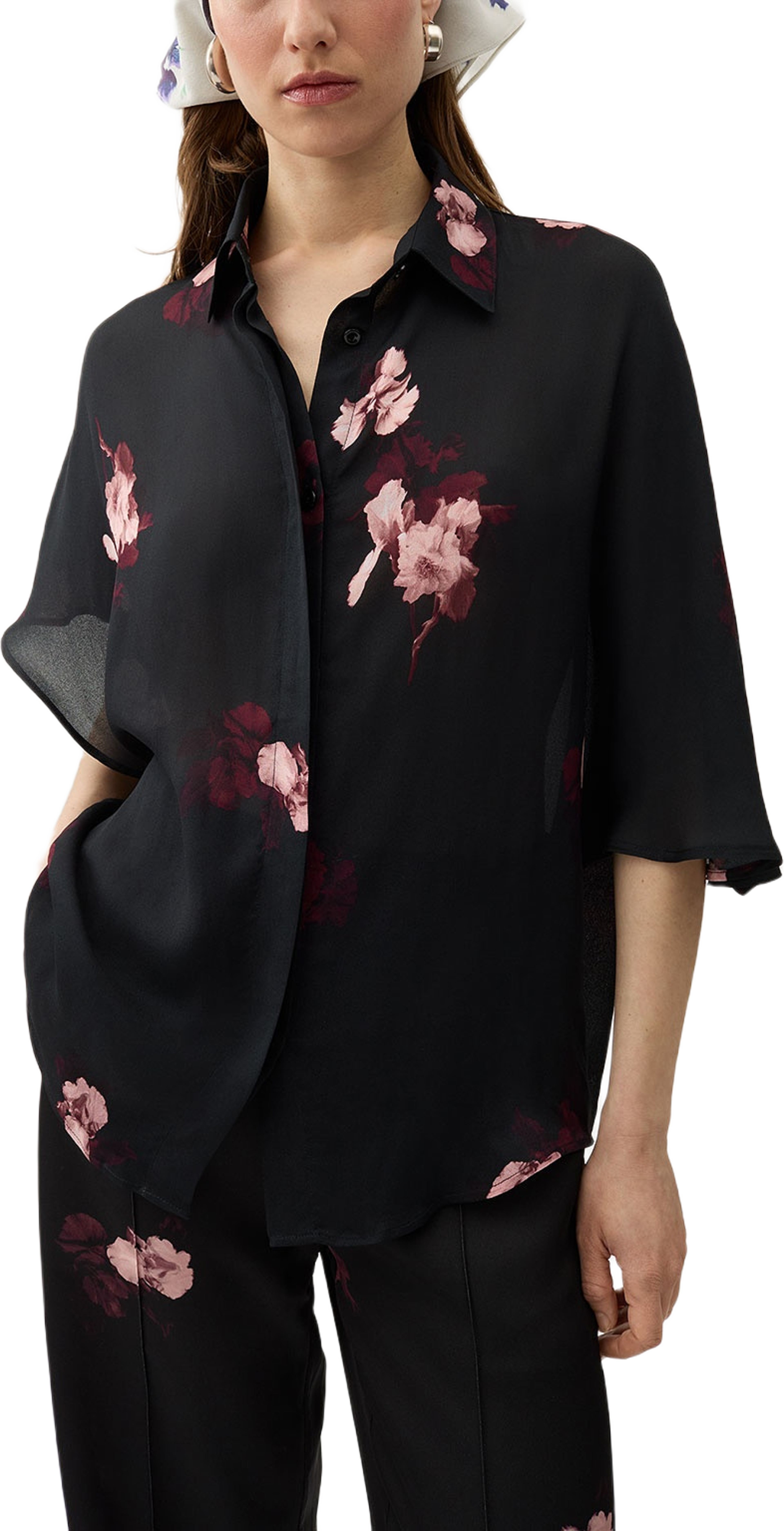 Finch Bouquet Cr Blouse