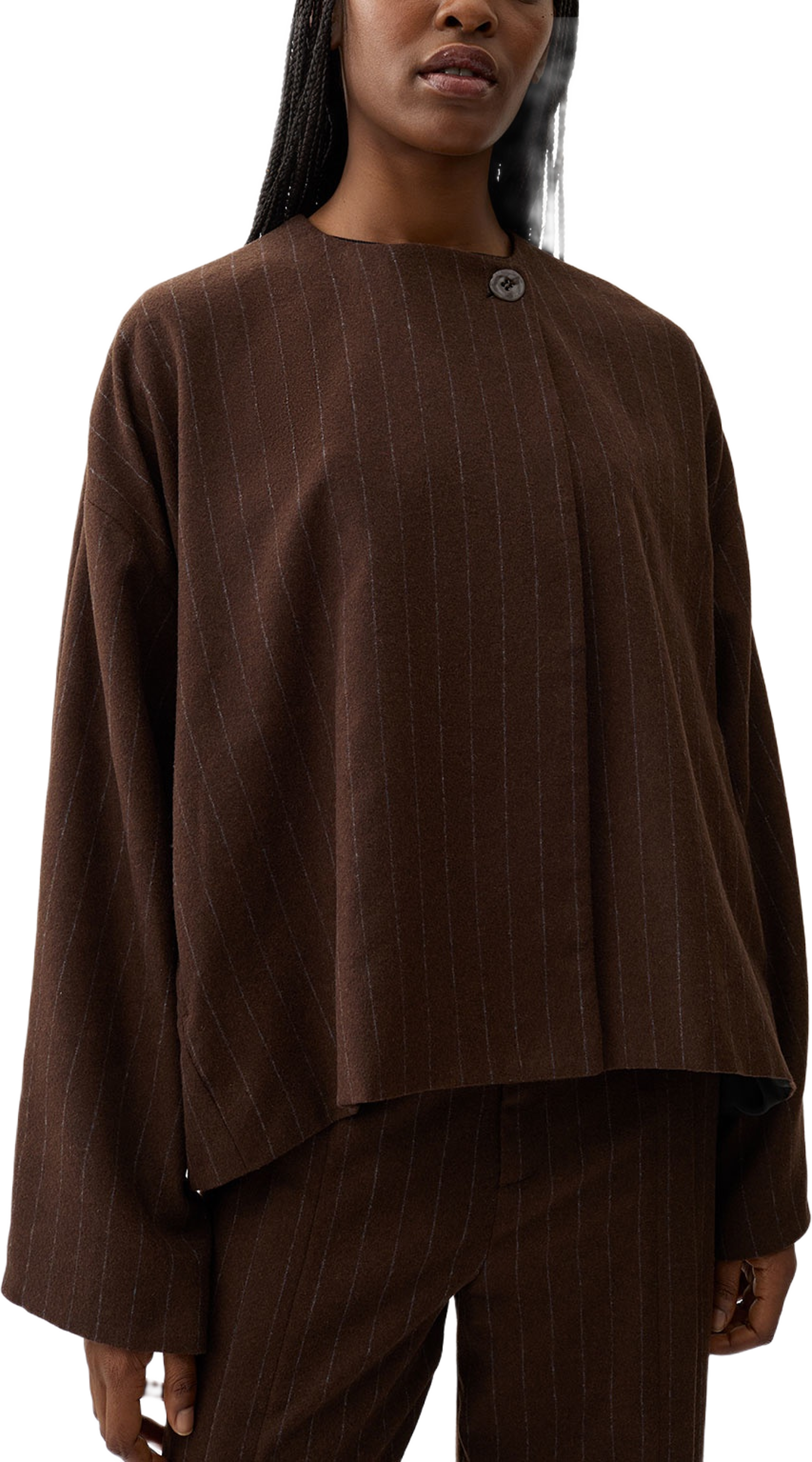 Cleo Pinstripe Blazer