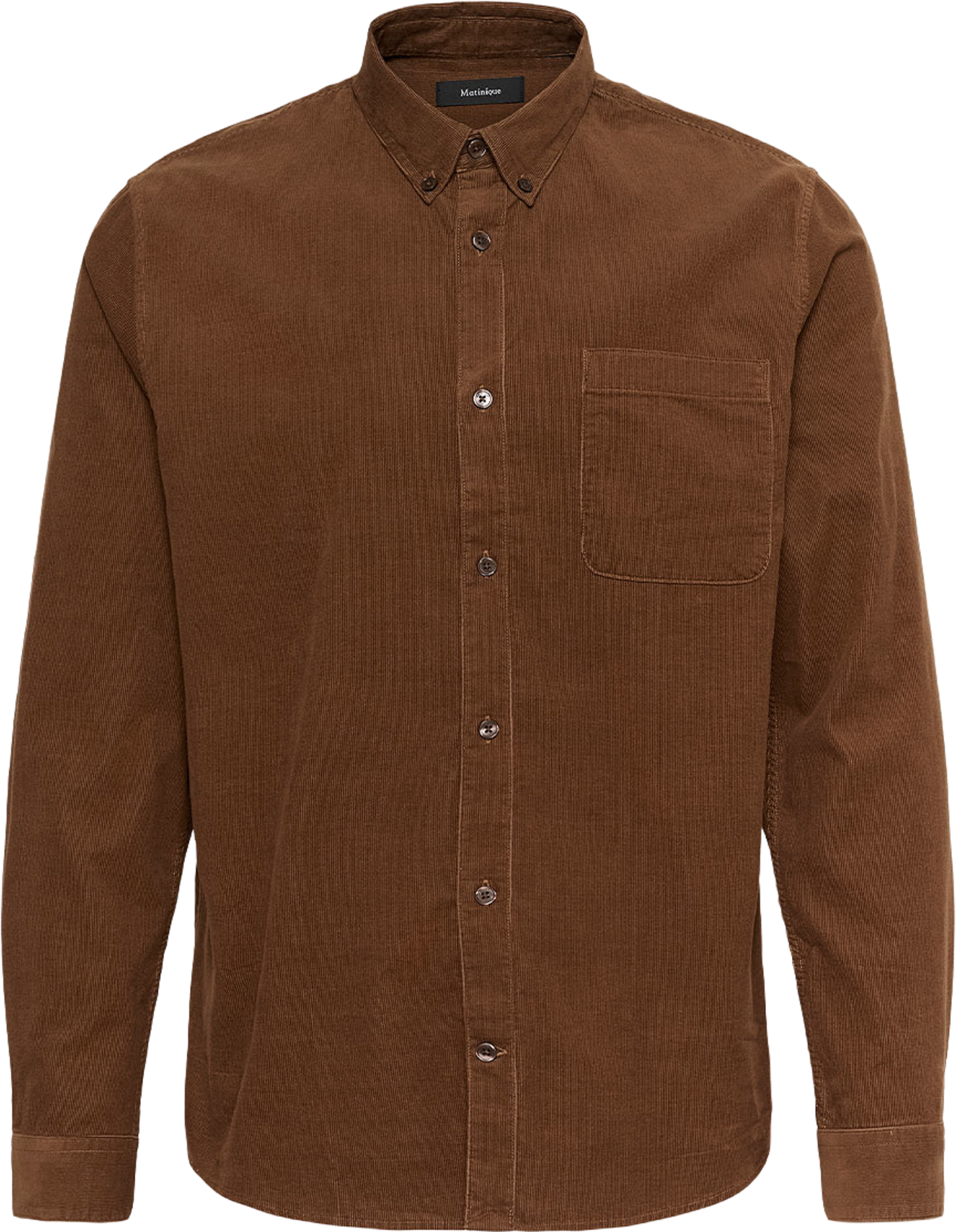 Trostol Bd Shirt, från Matinique, i färgen Emperador. Klicka för att öppna bilden i stort format