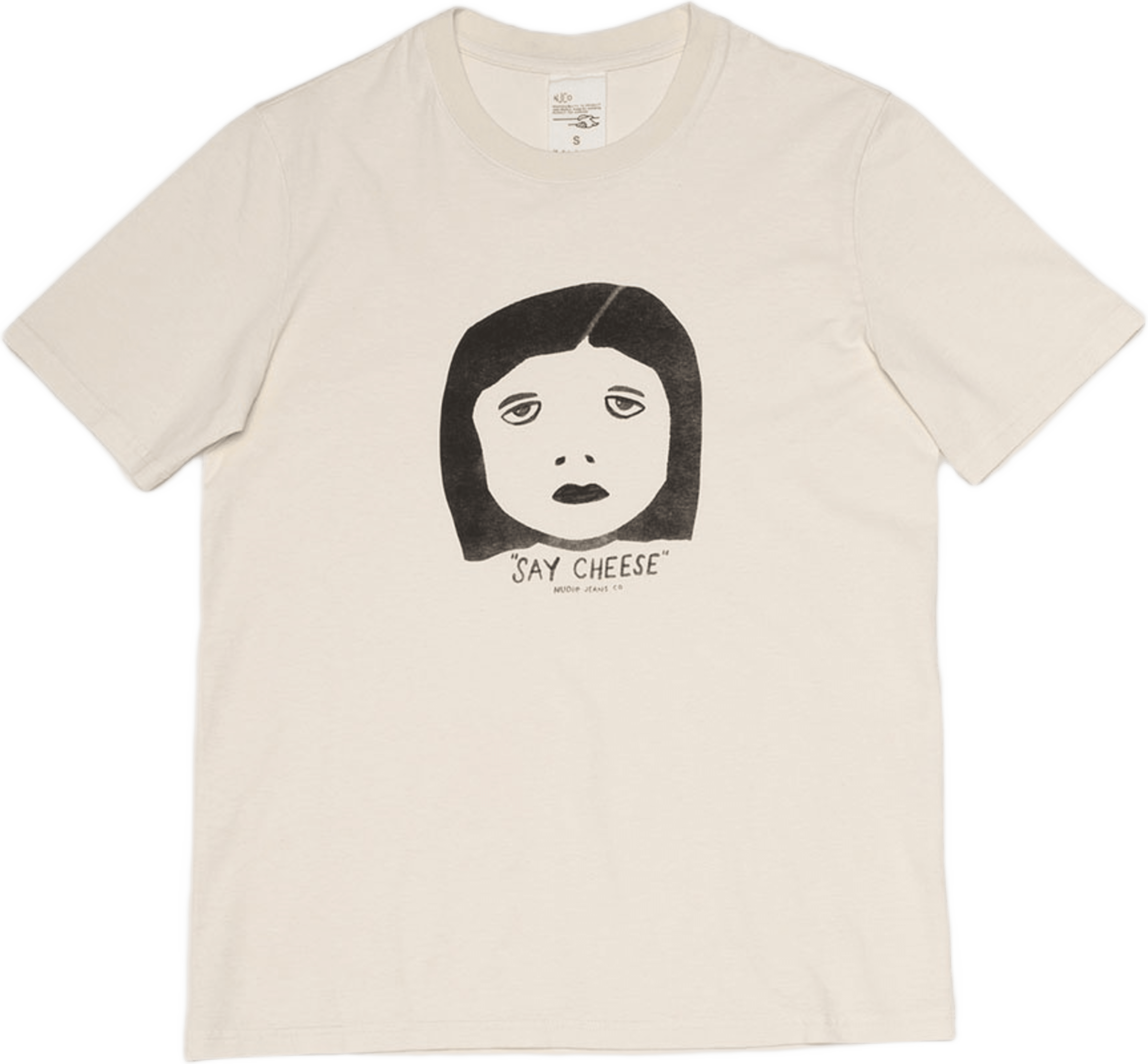 Joni Say Cheese T-Shirt Ecru