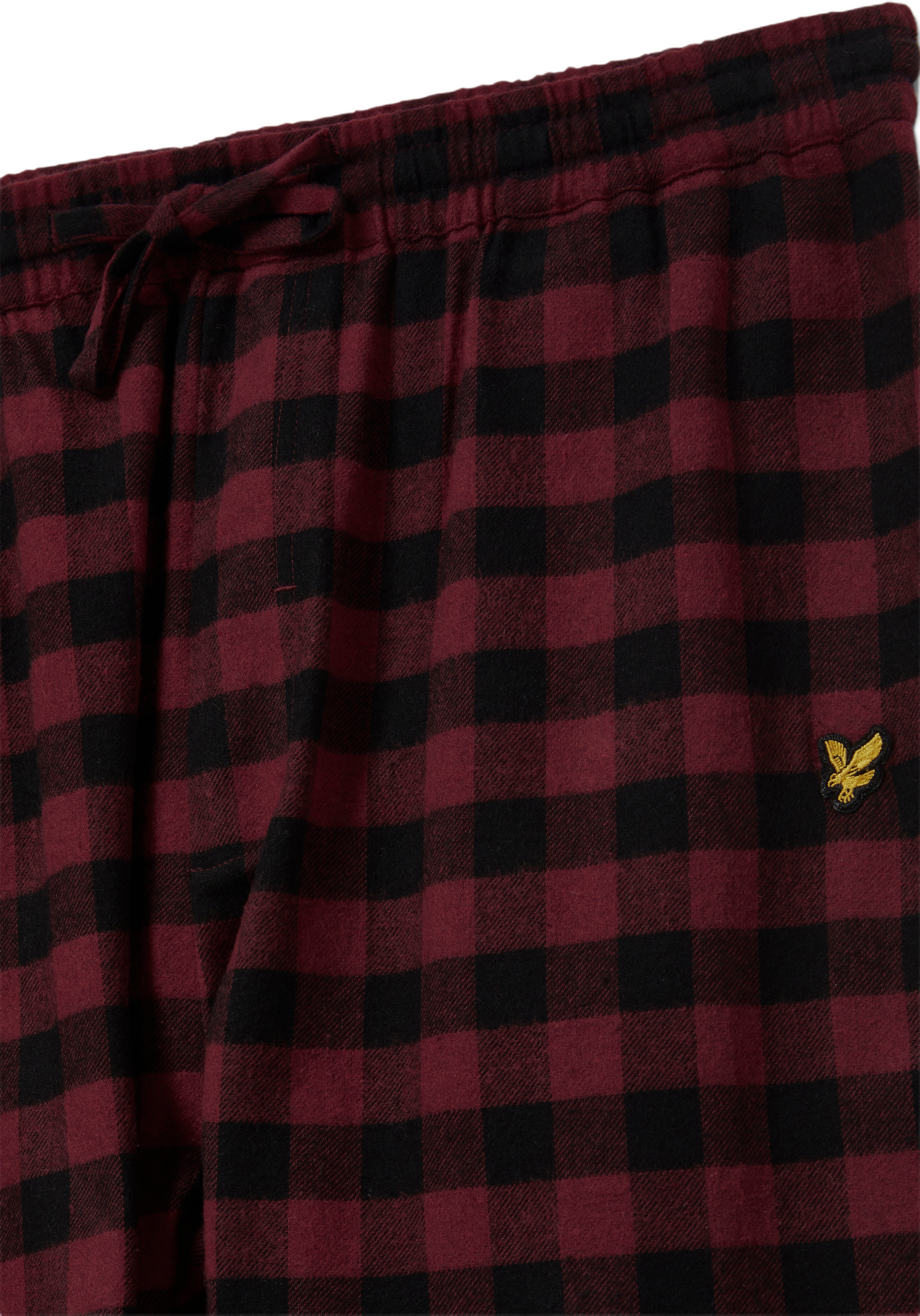 Carey Pant, från Lyle & Scott, i färgen Wine Tasting - Peacoat Check. Klicka för att öppna bilden i stort format