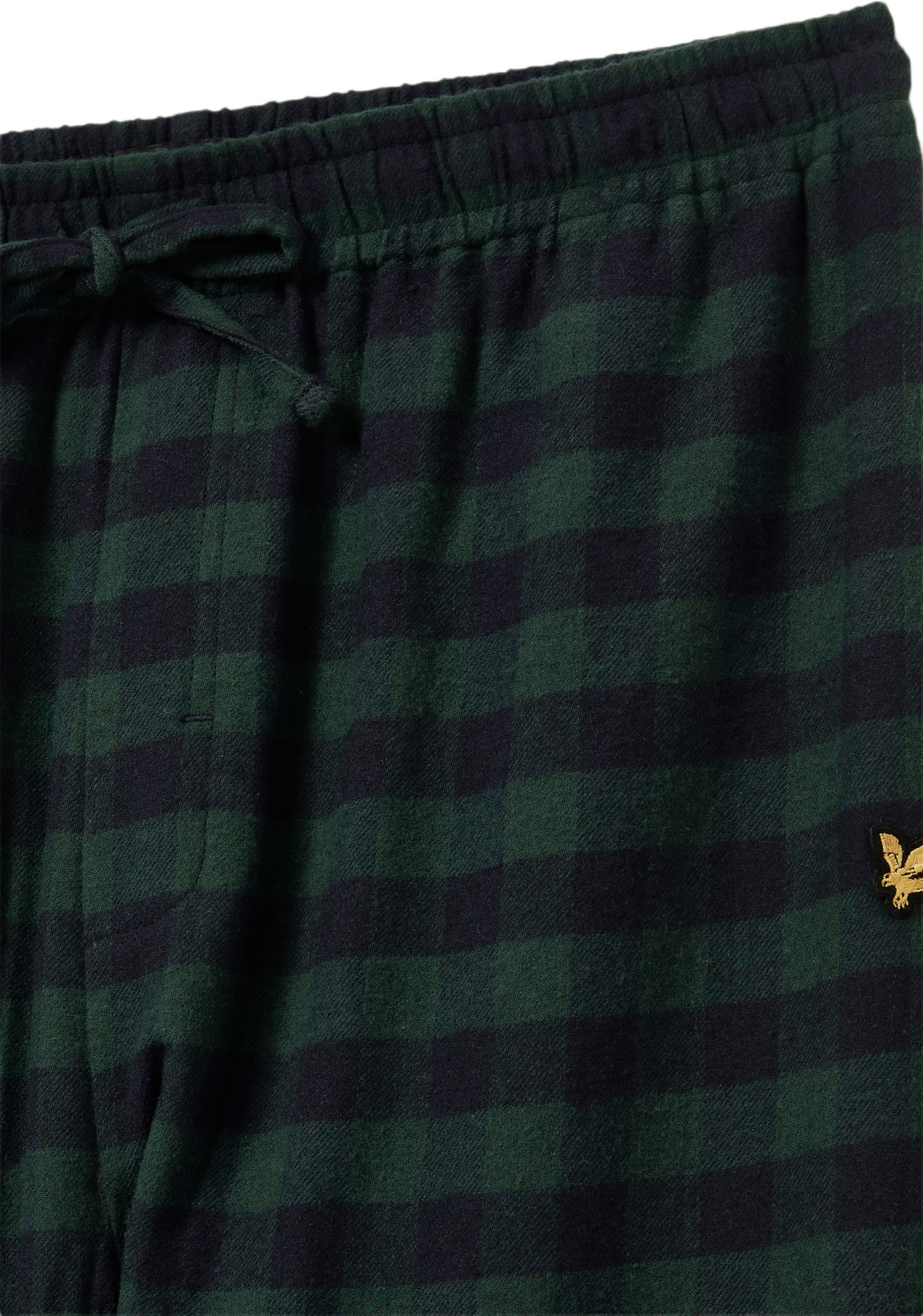 Carey Pant, från Lyle & Scott, i färgen Green - Peacoat Check. Klicka för att öppna bilden i stort format