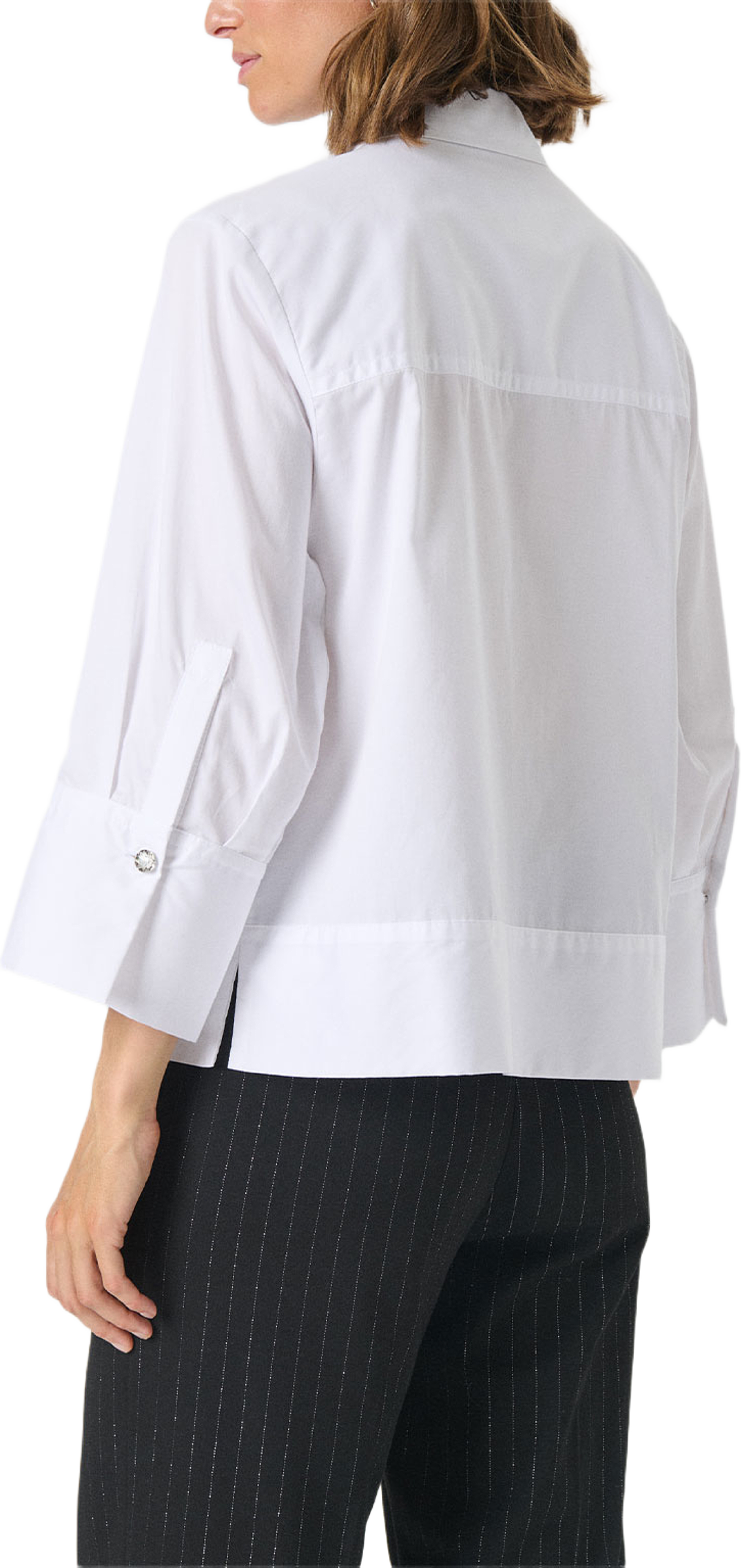 Vinny PW SH Shirt, från Part Two, i färgen Bright White. Klicka för att öppna bilden i stort format