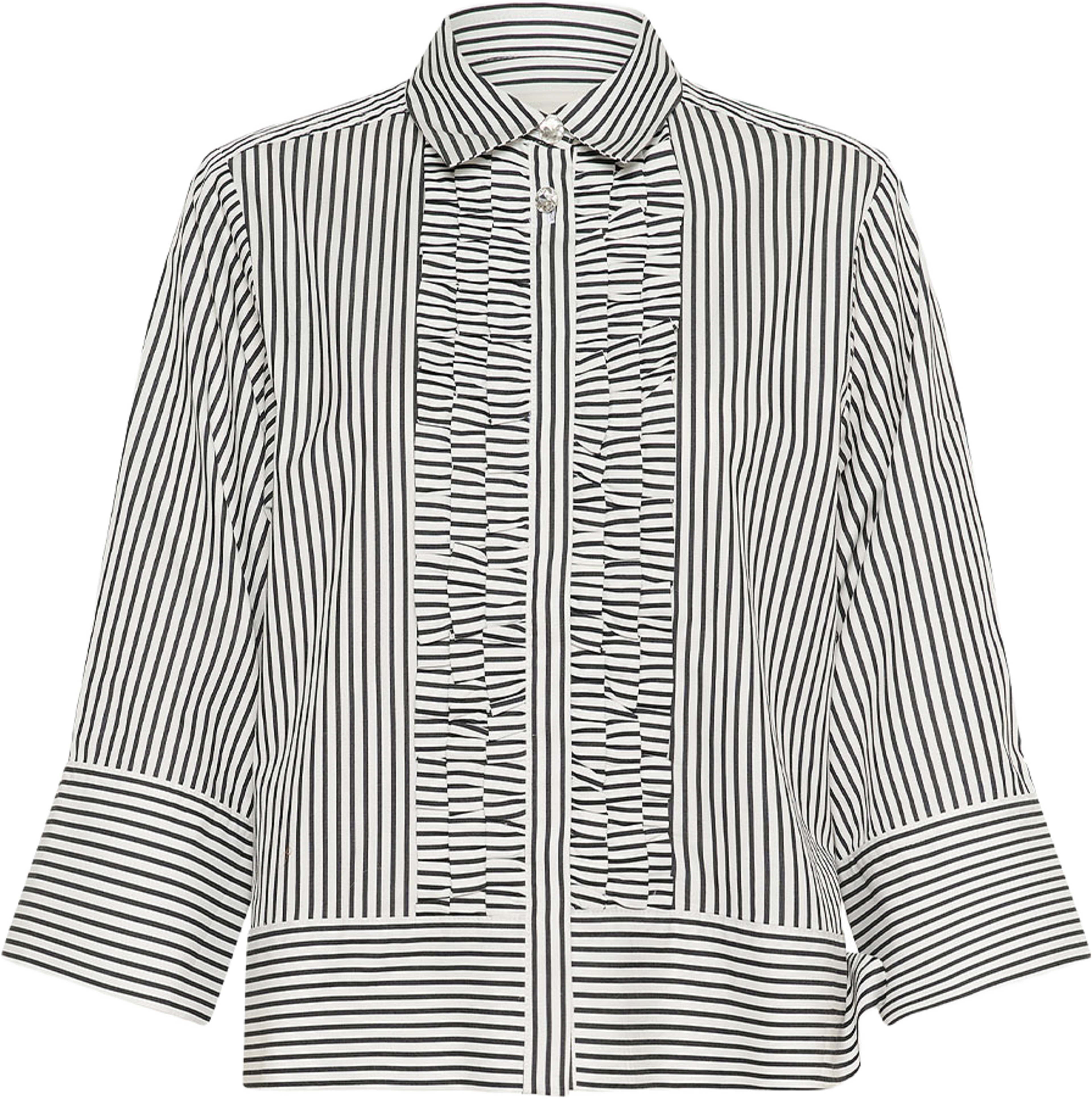 Vinny PW SH Shirt, från Part Two, i färgen Black Stripe. Klicka för att öppna bilden i stort format