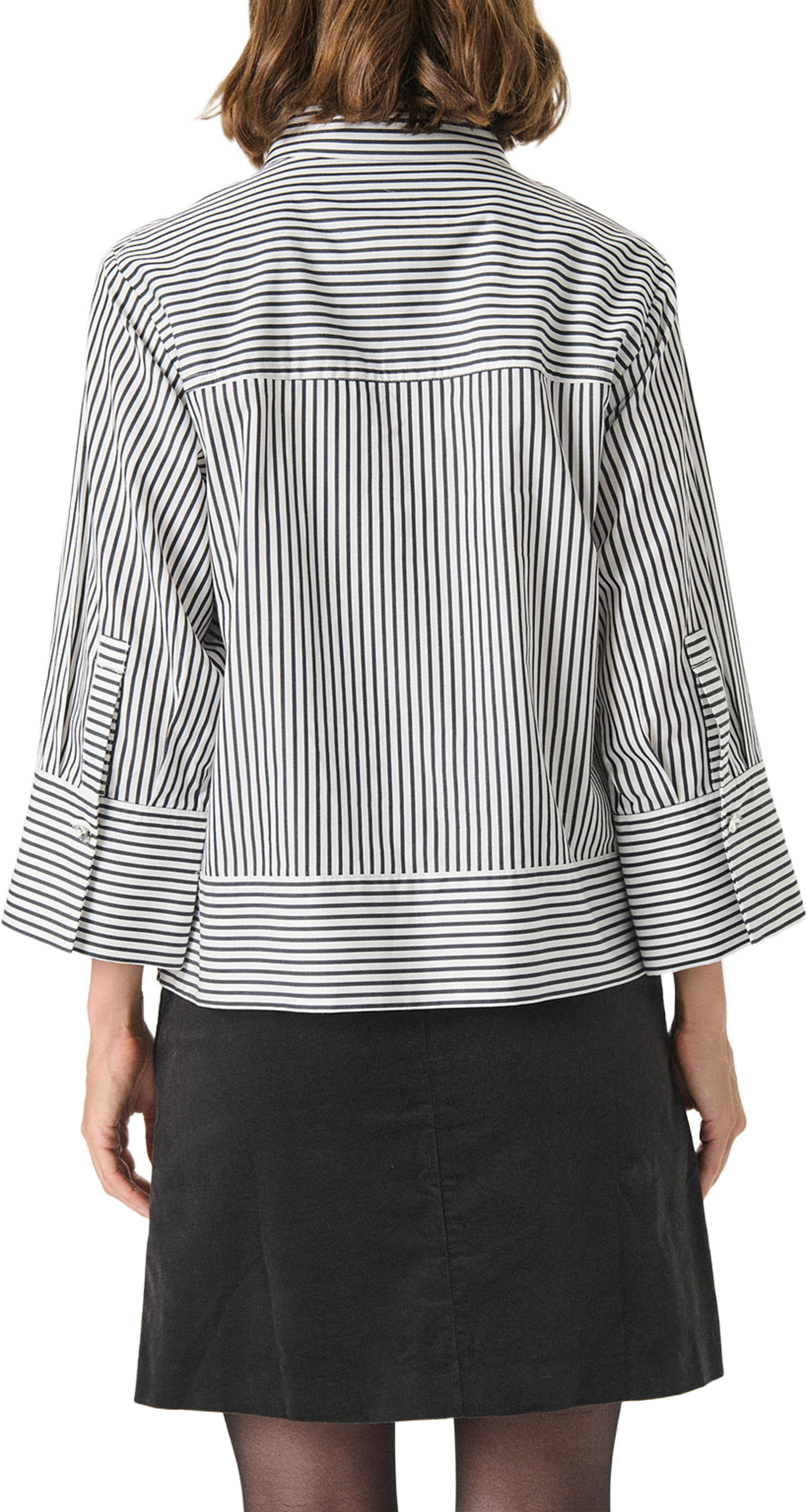 Vinny PW SH Shirt, från Part Two, i färgen Black Stripe. Klicka för att öppna bilden i stort format