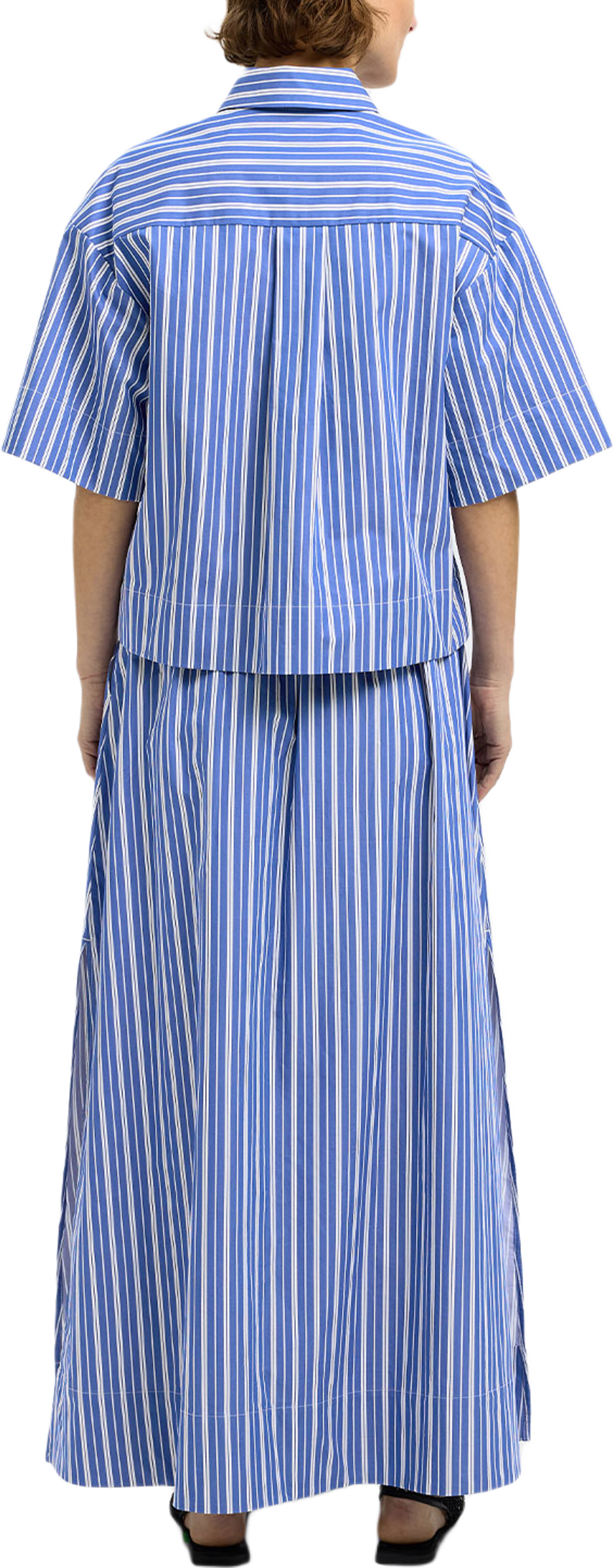 SLFFIA Cropped Striped Shirt