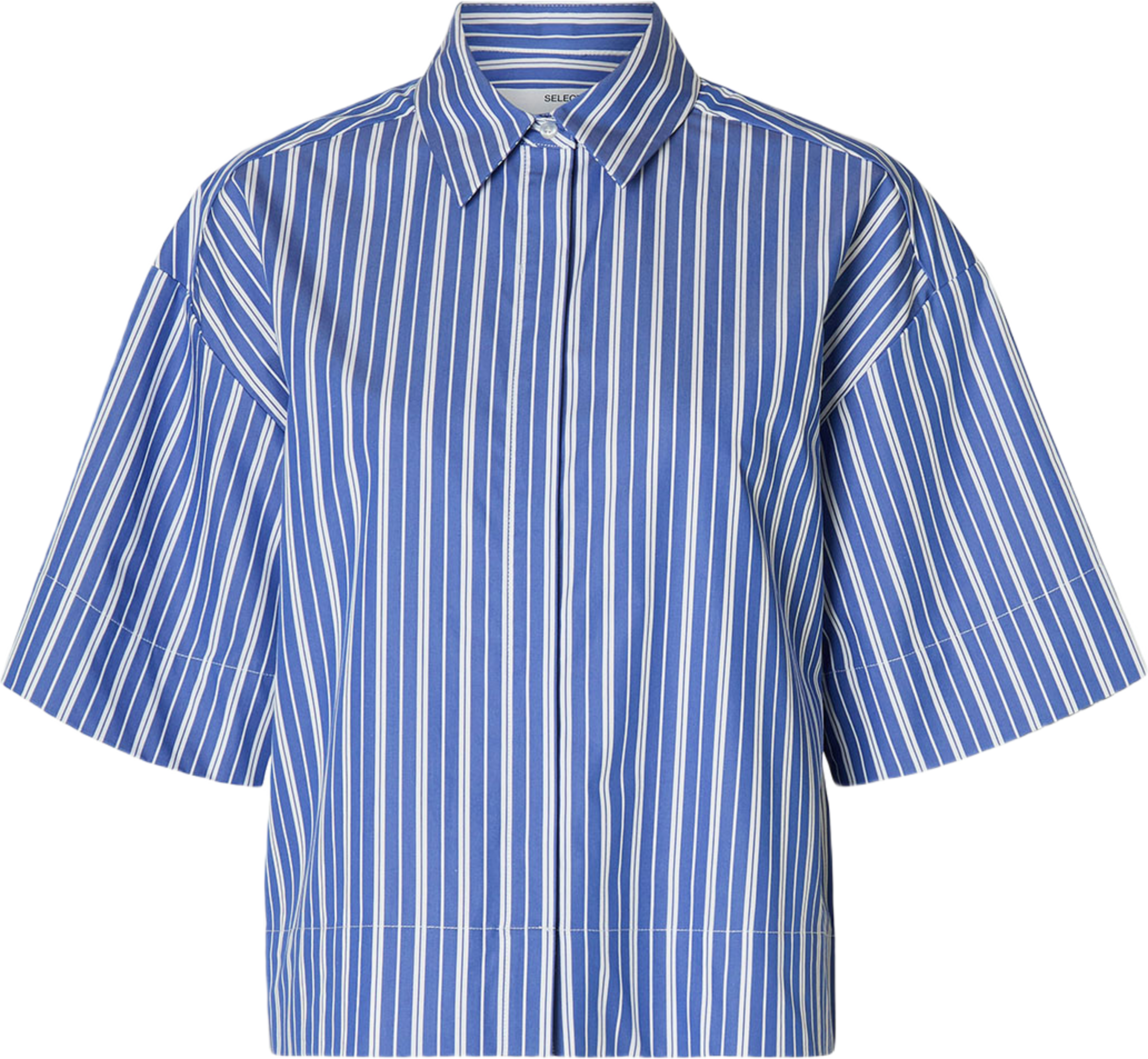 SLFFIA Cropped Striped Shirt