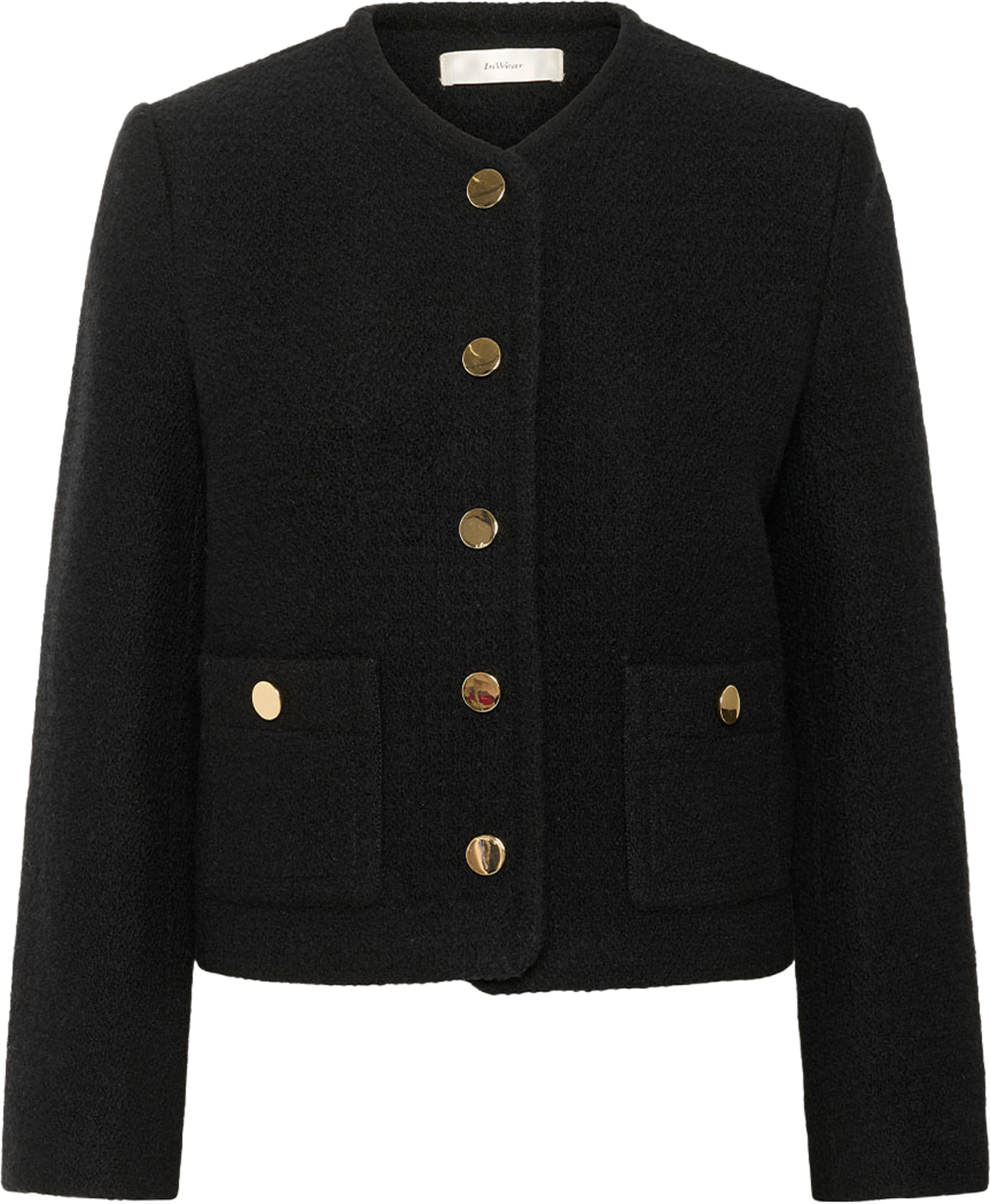 Zeenia Jacket, från Inwear, i färgen Black. Klicka för att öppna bilden i stort format