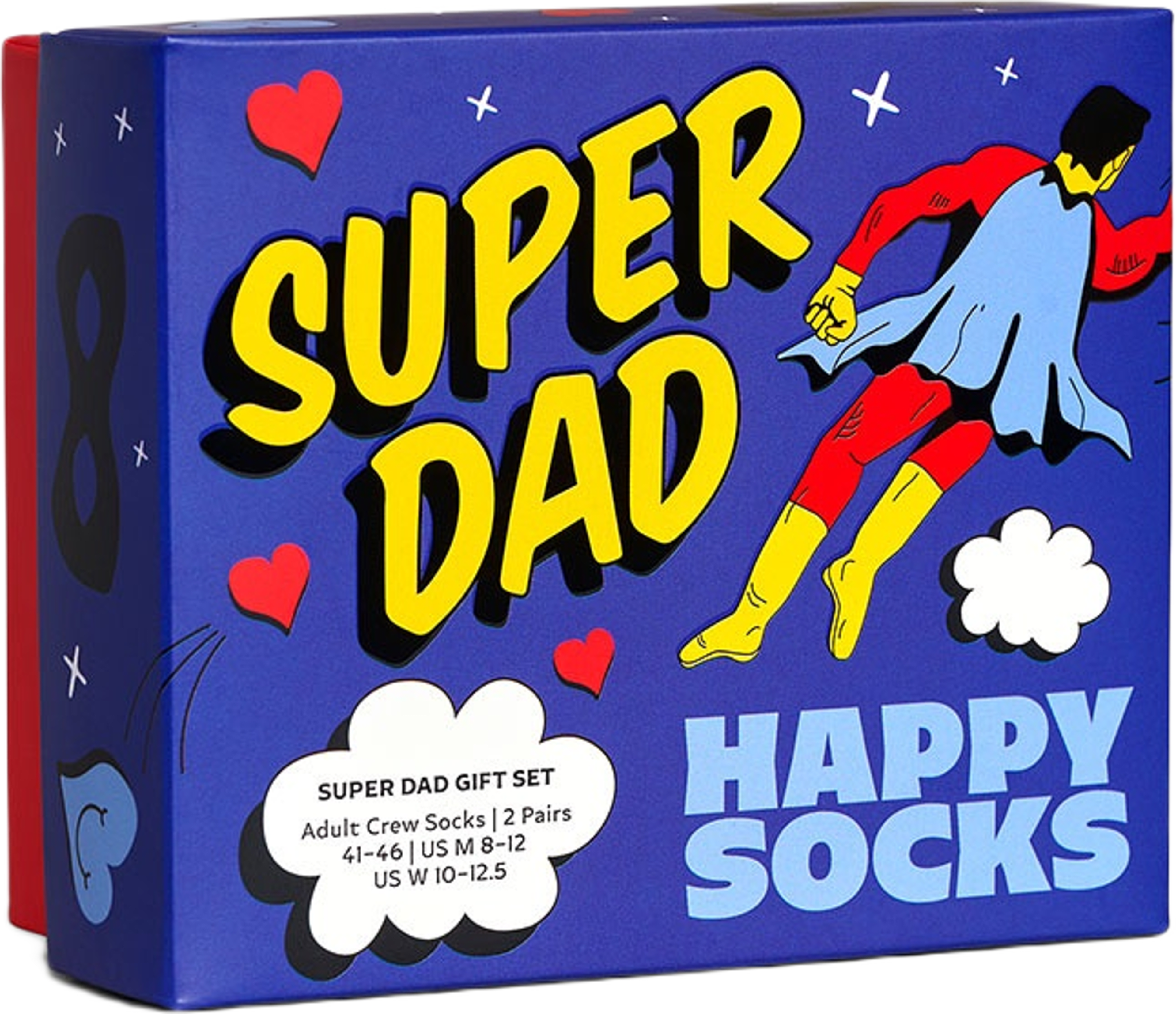 2-Pack Super Dad Socks Gift Set