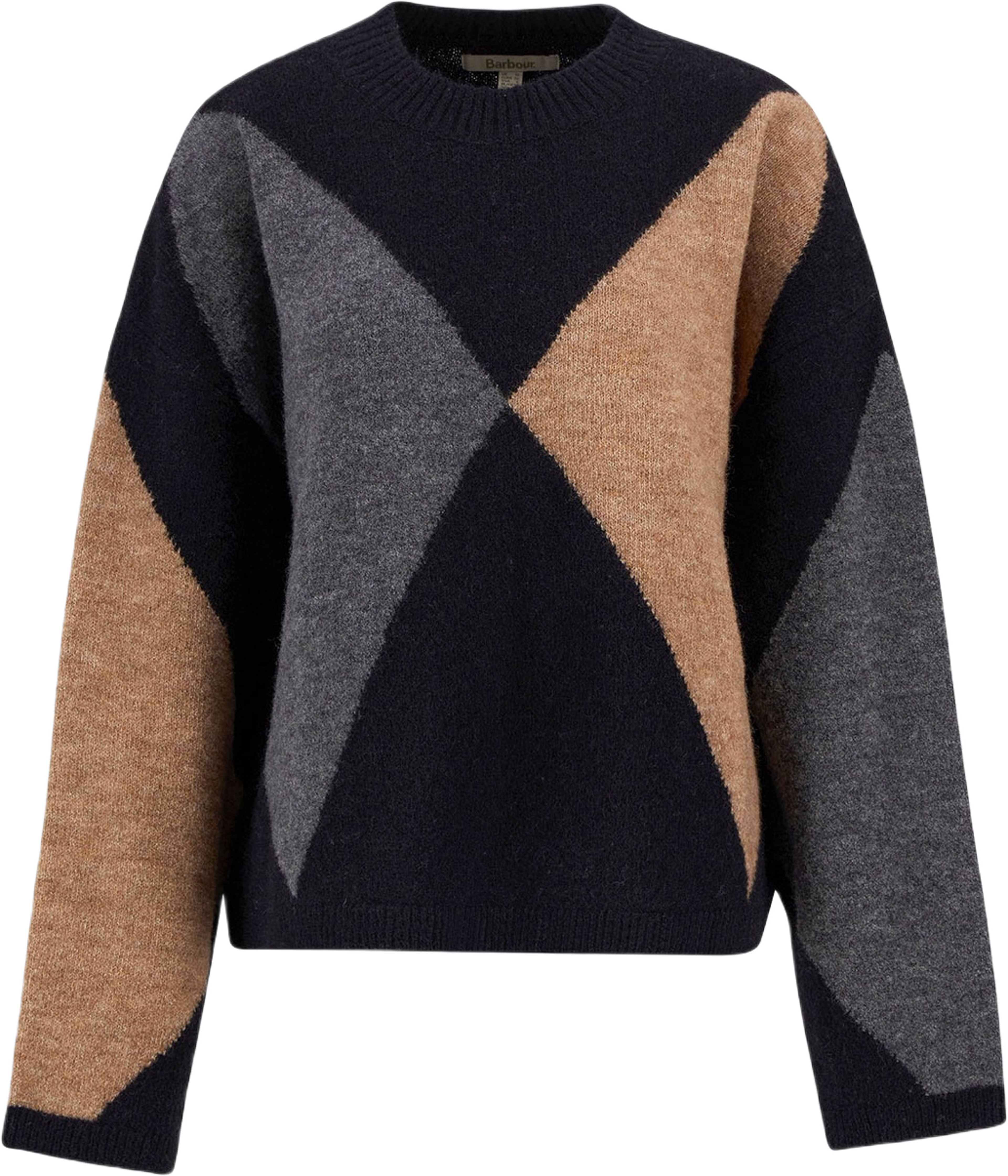 Sabrina Knitted Jumper, från Barbour, i färgen Multi.