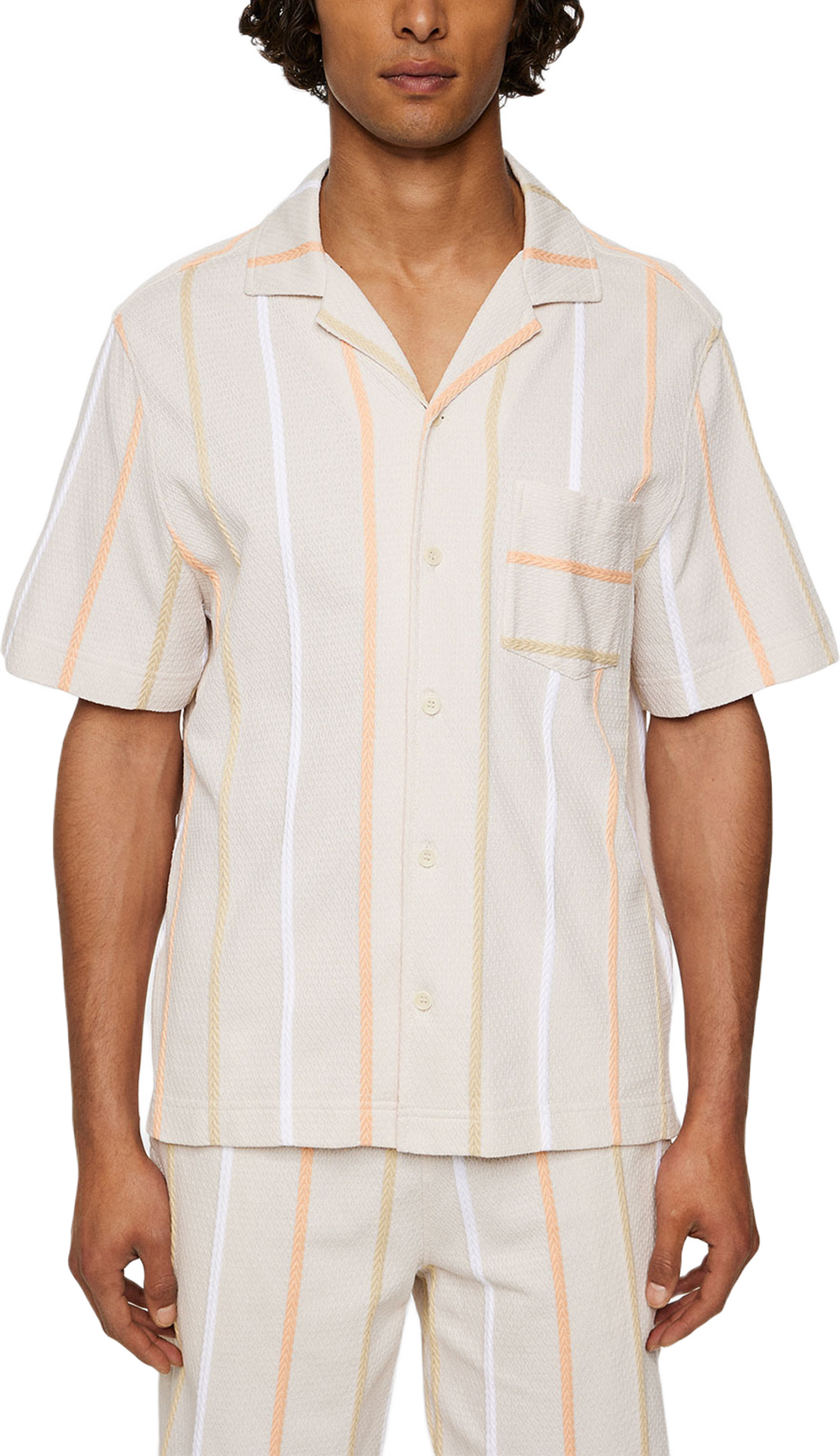 Theron Stripe Resort Shirt