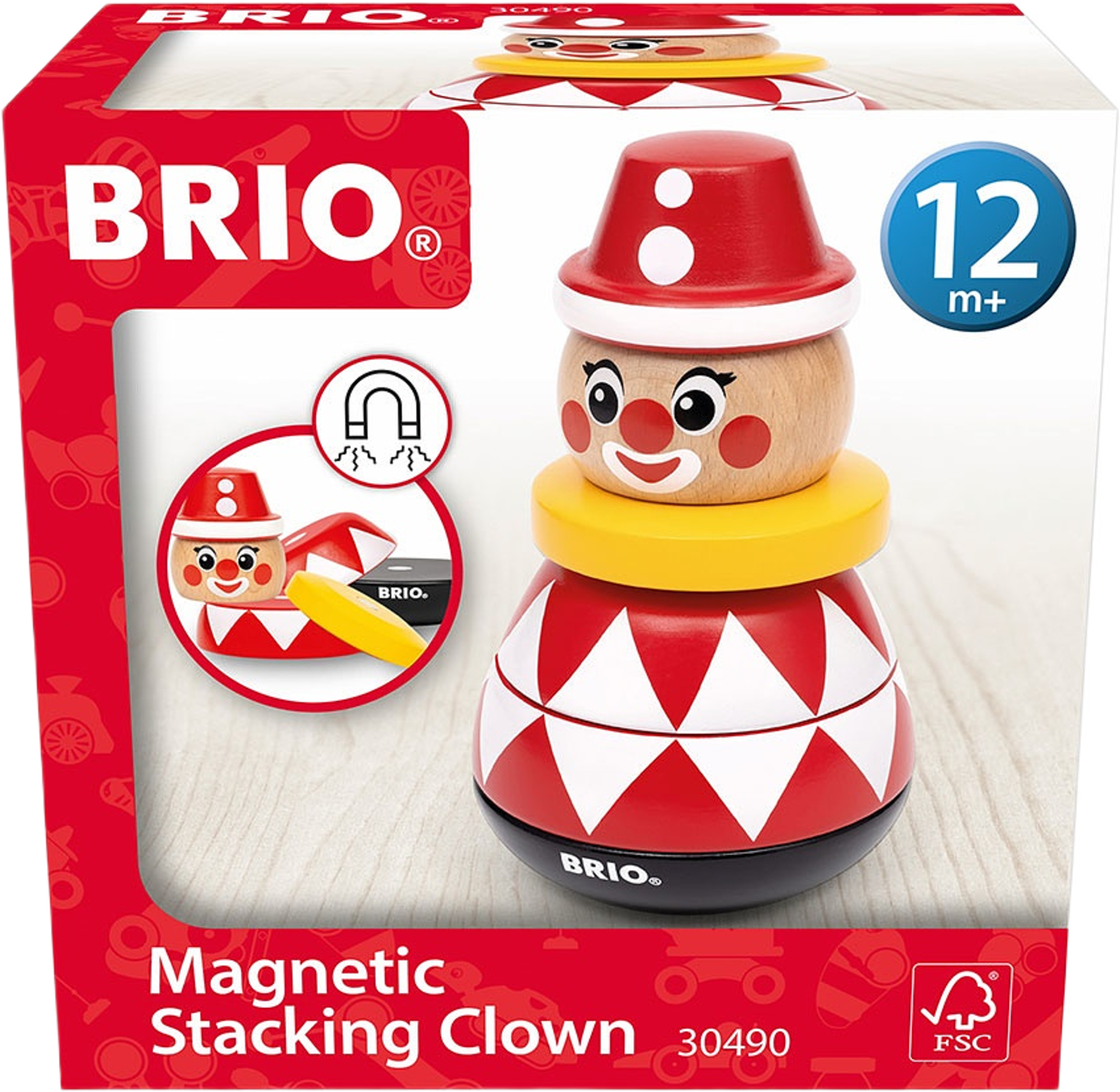 Magnetic Stacking Clown
