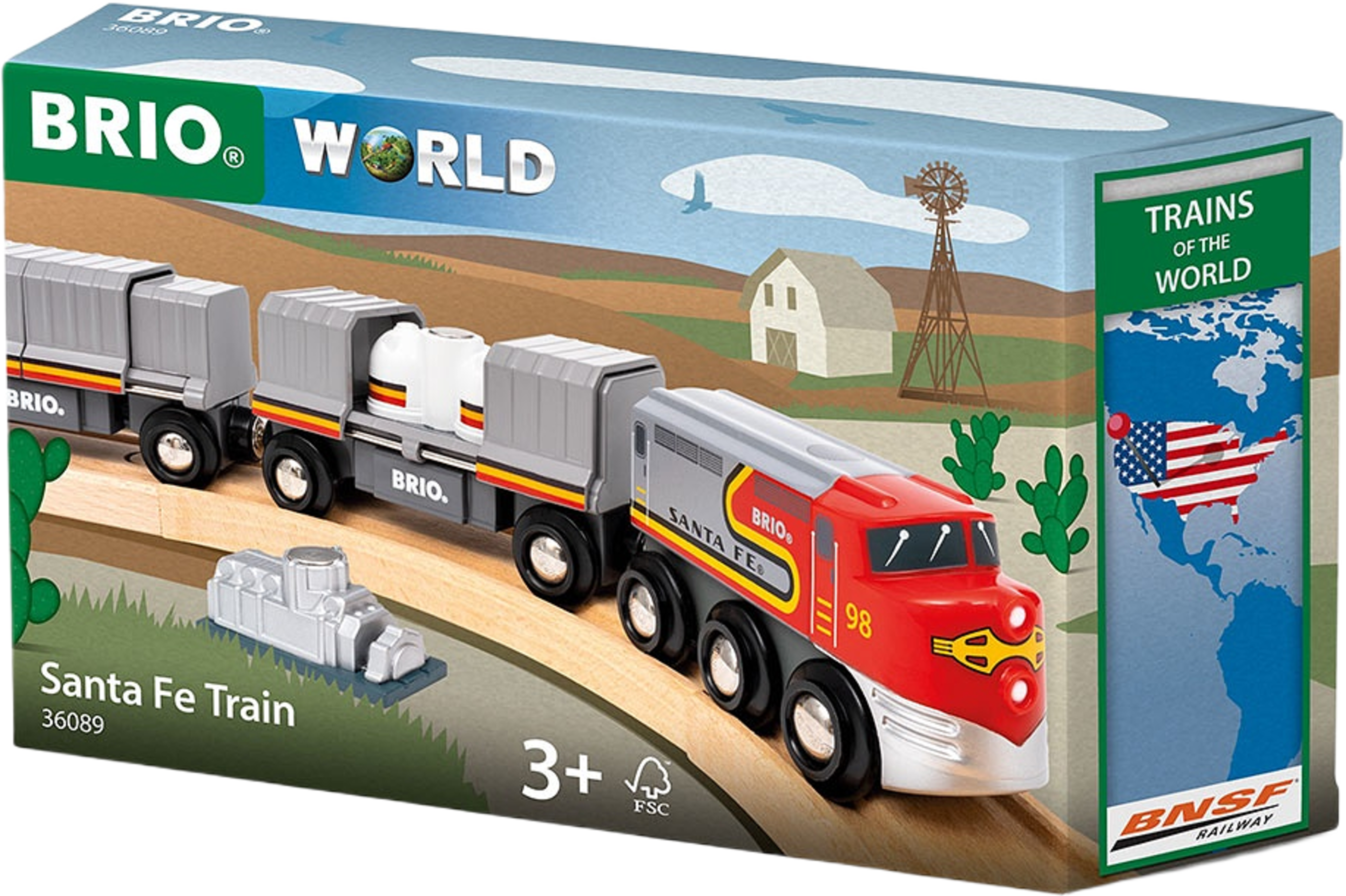 Santa Fe Train (Trains of the World)
