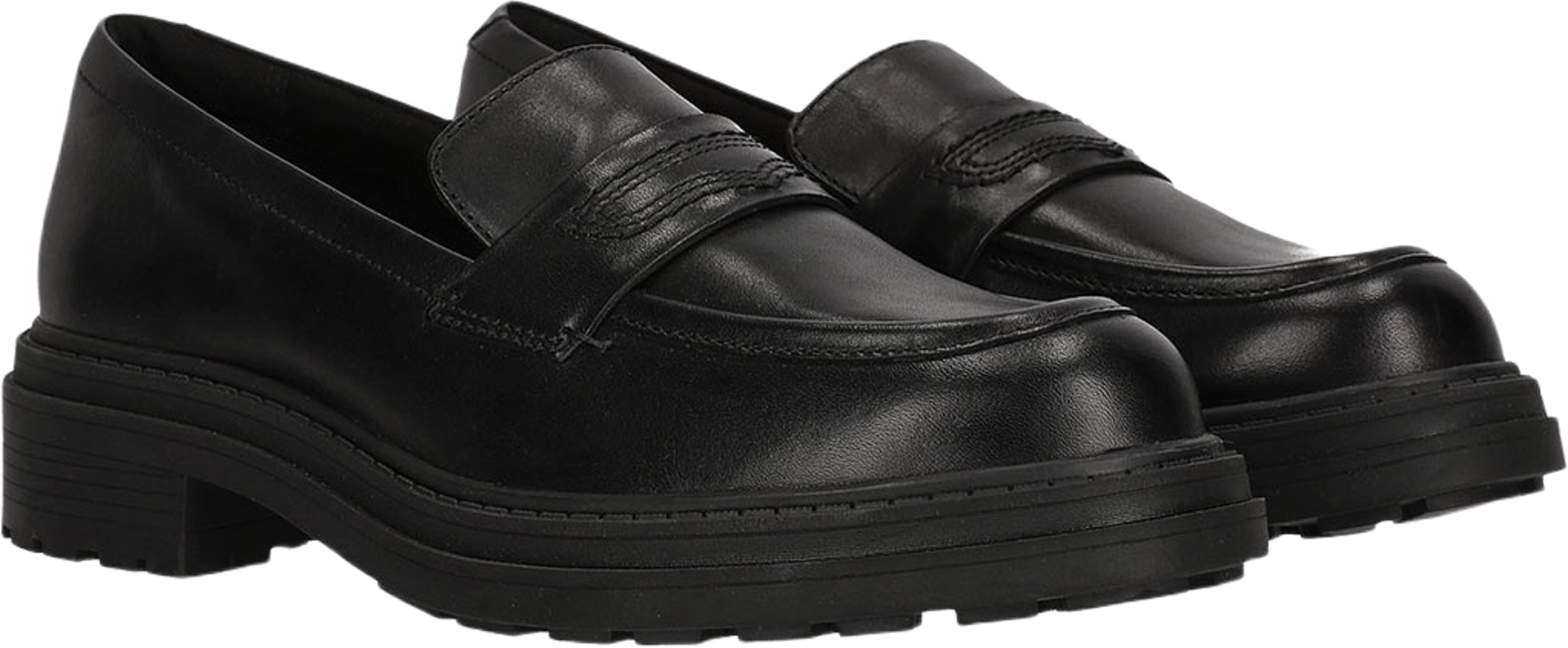 Orinoco3 Edge D, från Clarks, i färgen Black Leather.