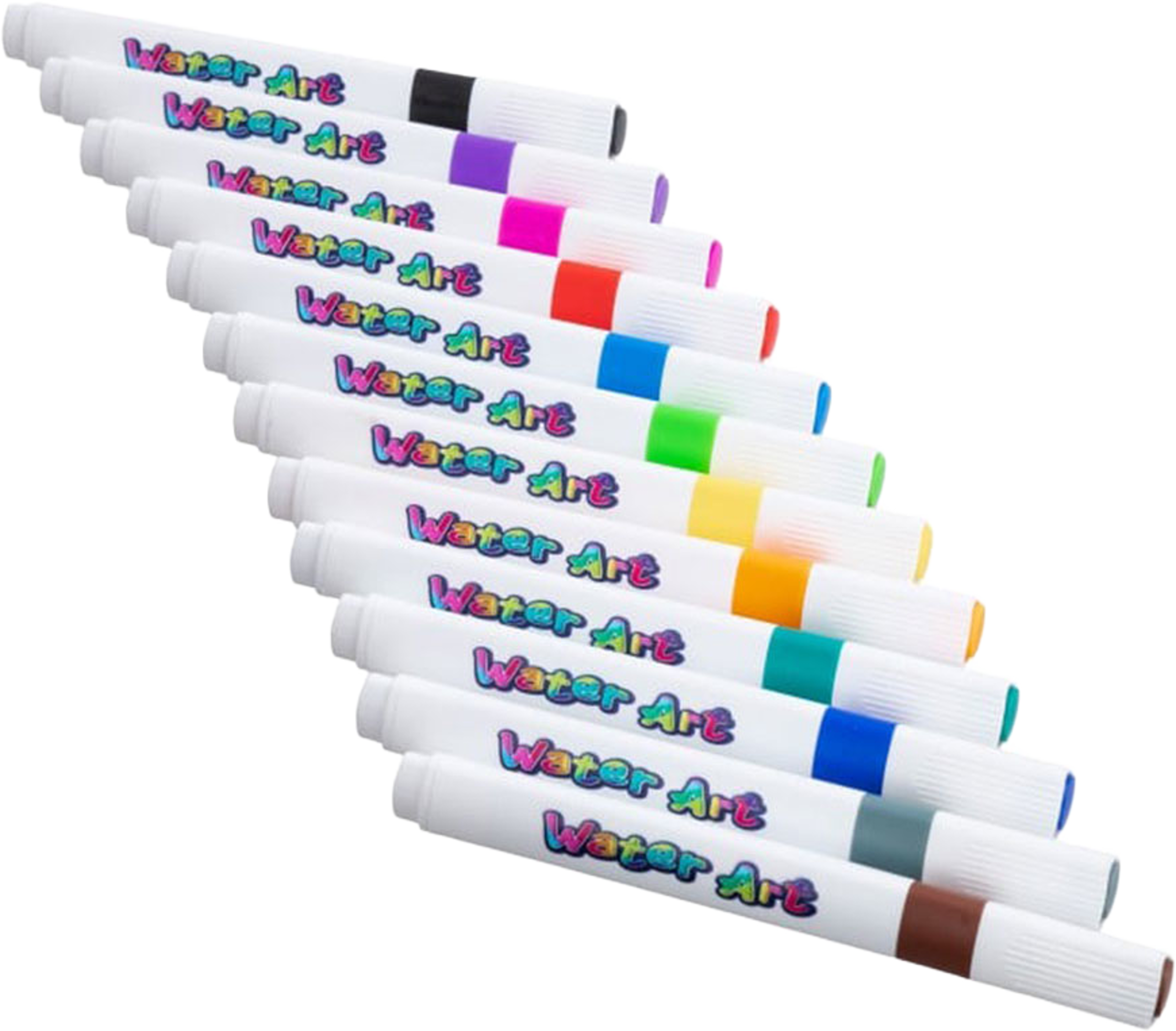 Vattenfiltpennor 12-pack, från Water Art, i färgen Multicolor. Klicka för att öppna bilden i stort format