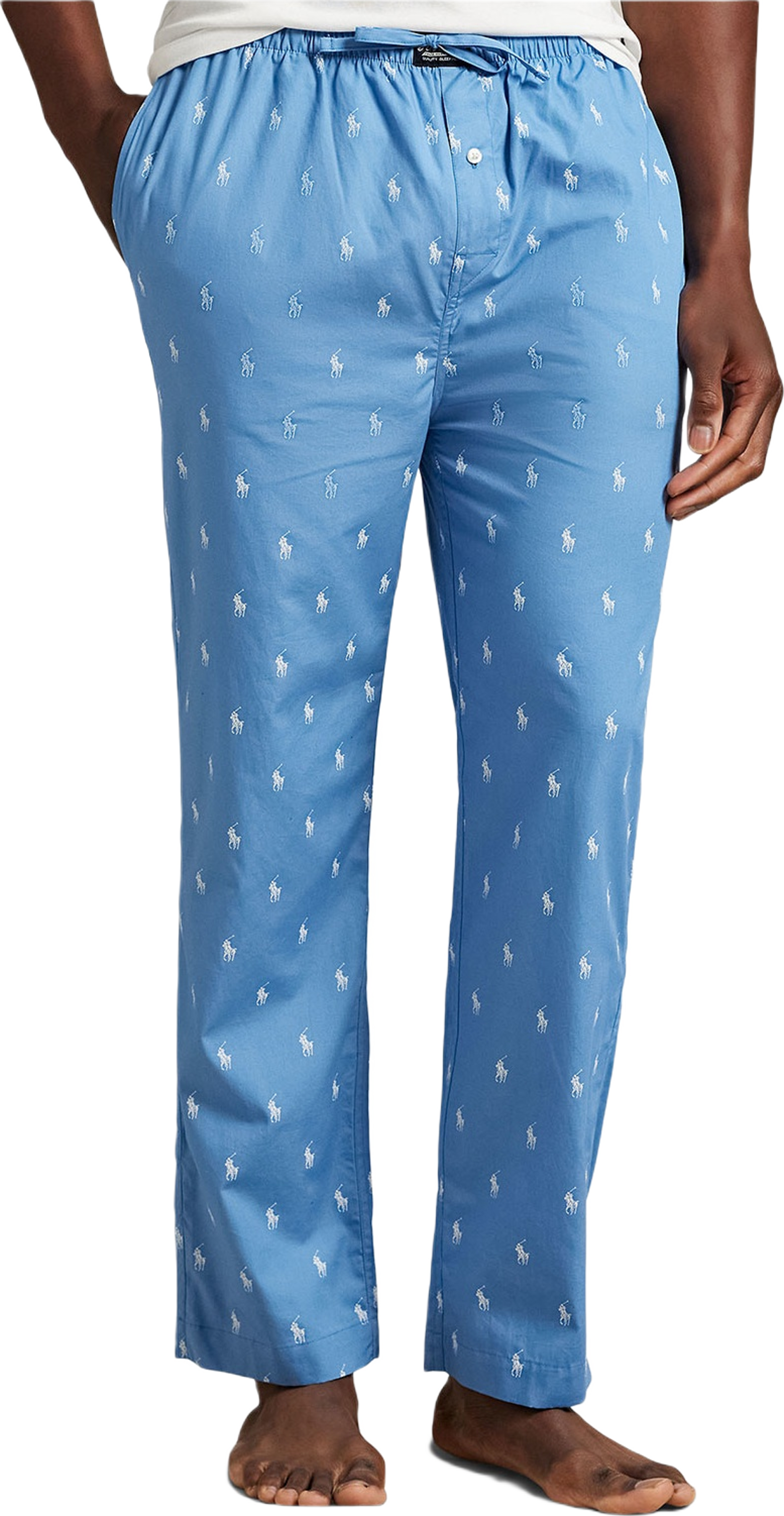 Signature Pony Cotton Pajama Pant