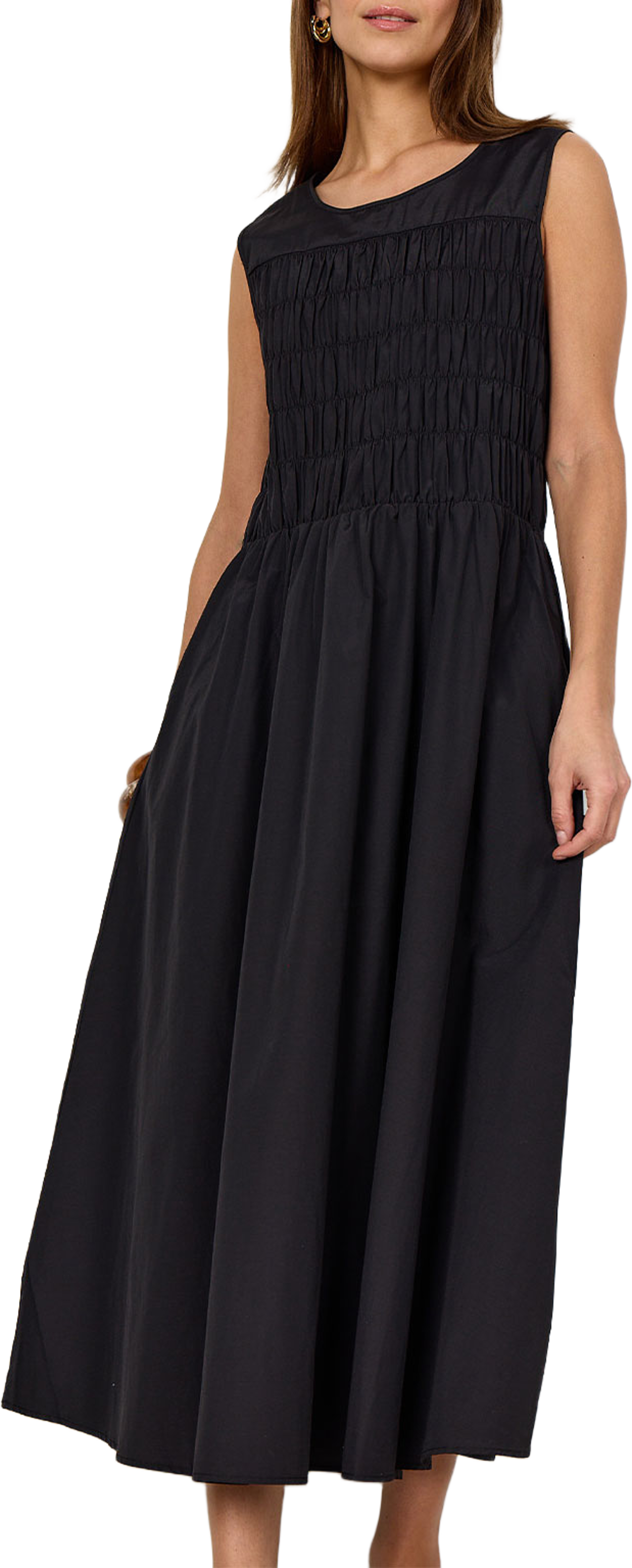 Sc-Netti 107 Dress, från Soyaconcept, i färgen Black. Klicka för att öppna bilden i stort format