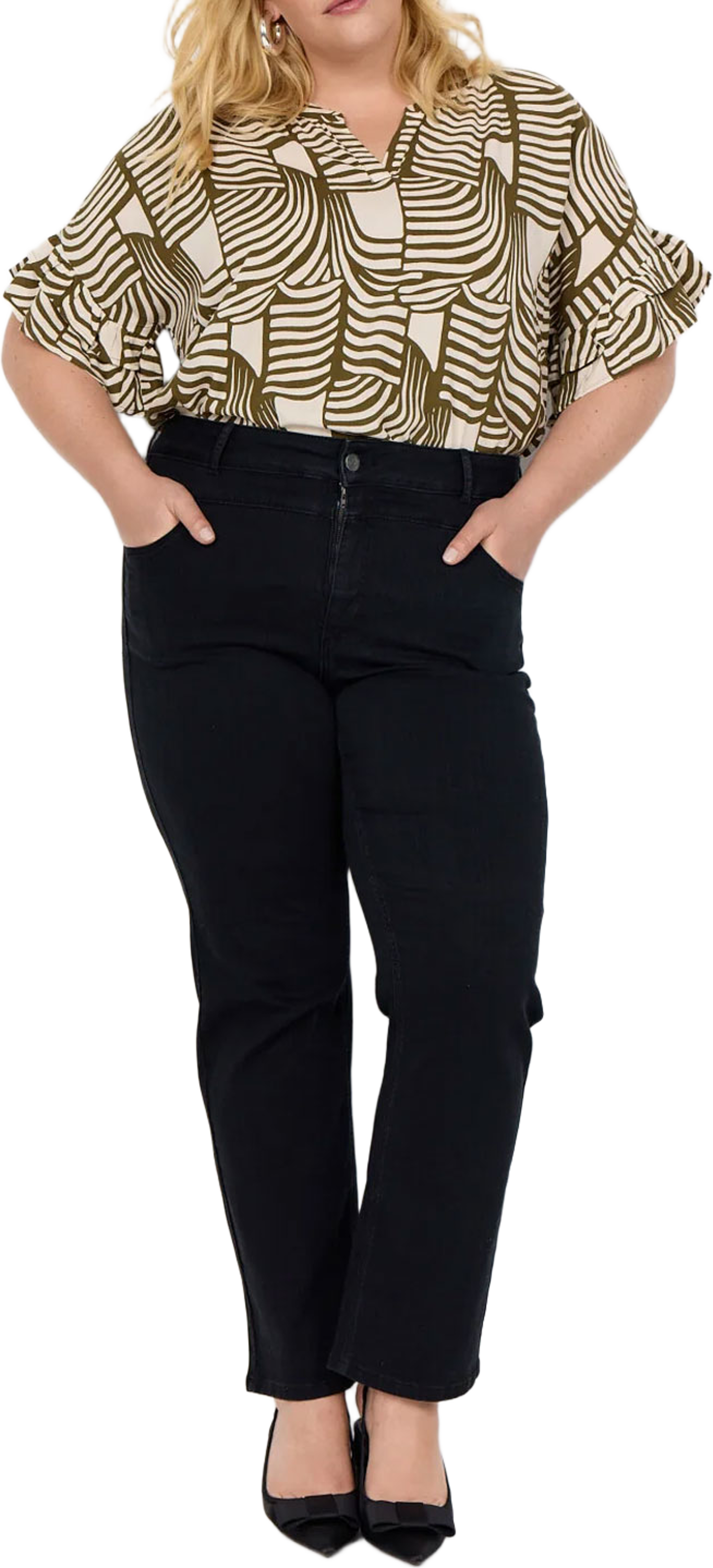 Wa-Selma 2 Jeans, från Wasabi Concept, i färgen Black. Klicka för att öppna bilden i stort format
