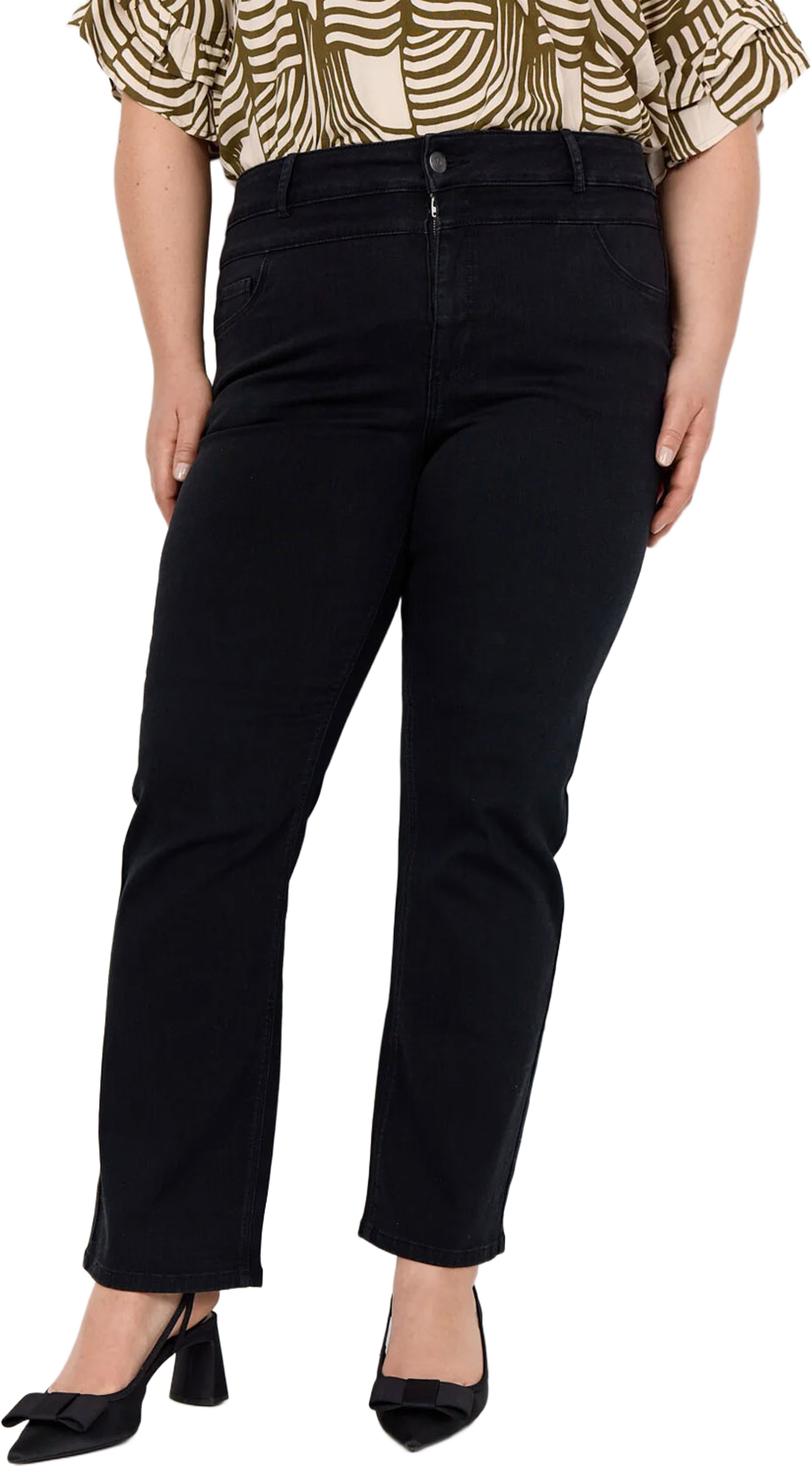 Wa-Selma 2 Jeans, från Wasabi Concept, i färgen Black. Klicka för att öppna bilden i stort format