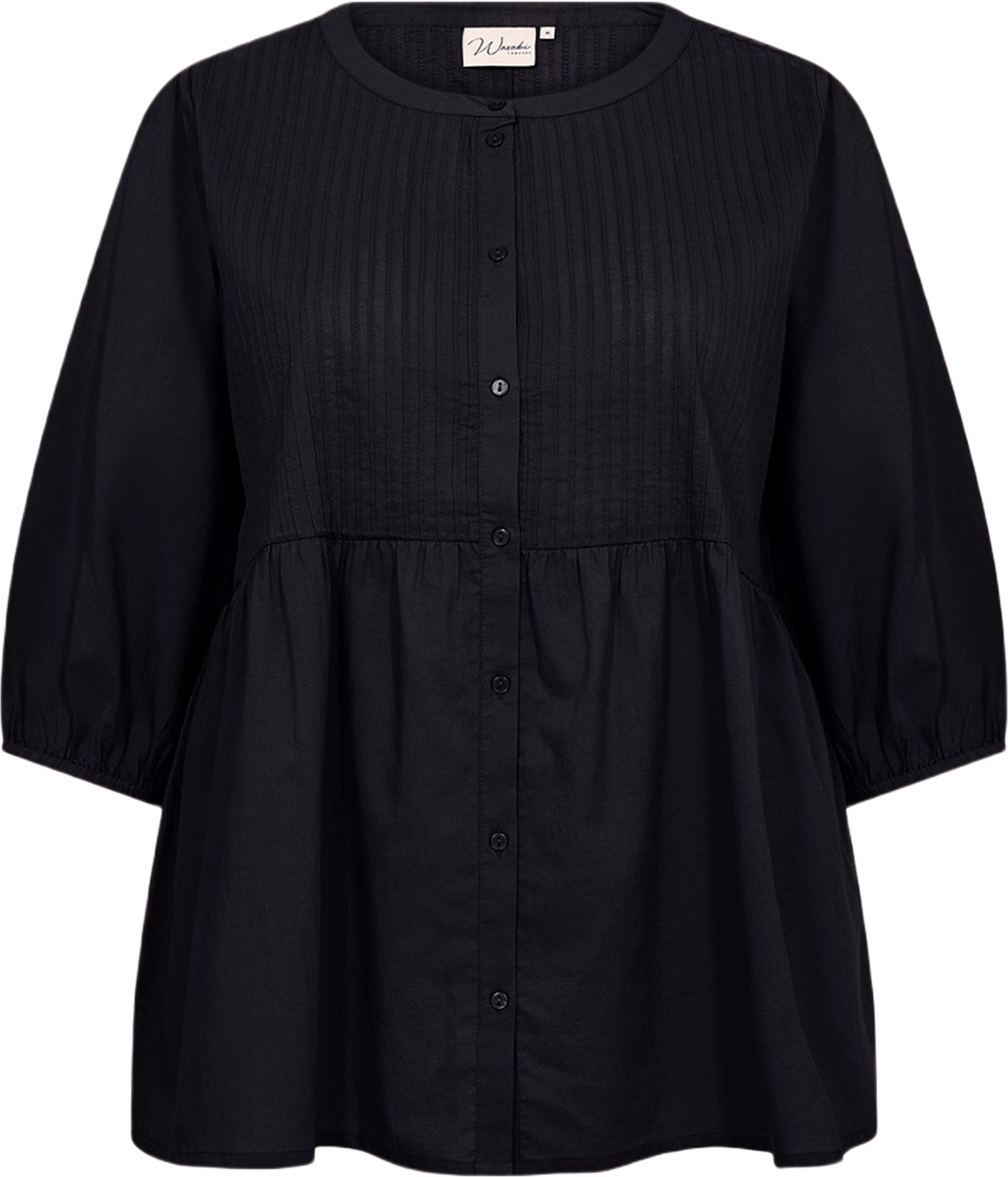 Wa-Mary 5 Shirt, från Wasabi Concept, i färgen Black. Klicka för att öppna bilden i stort format