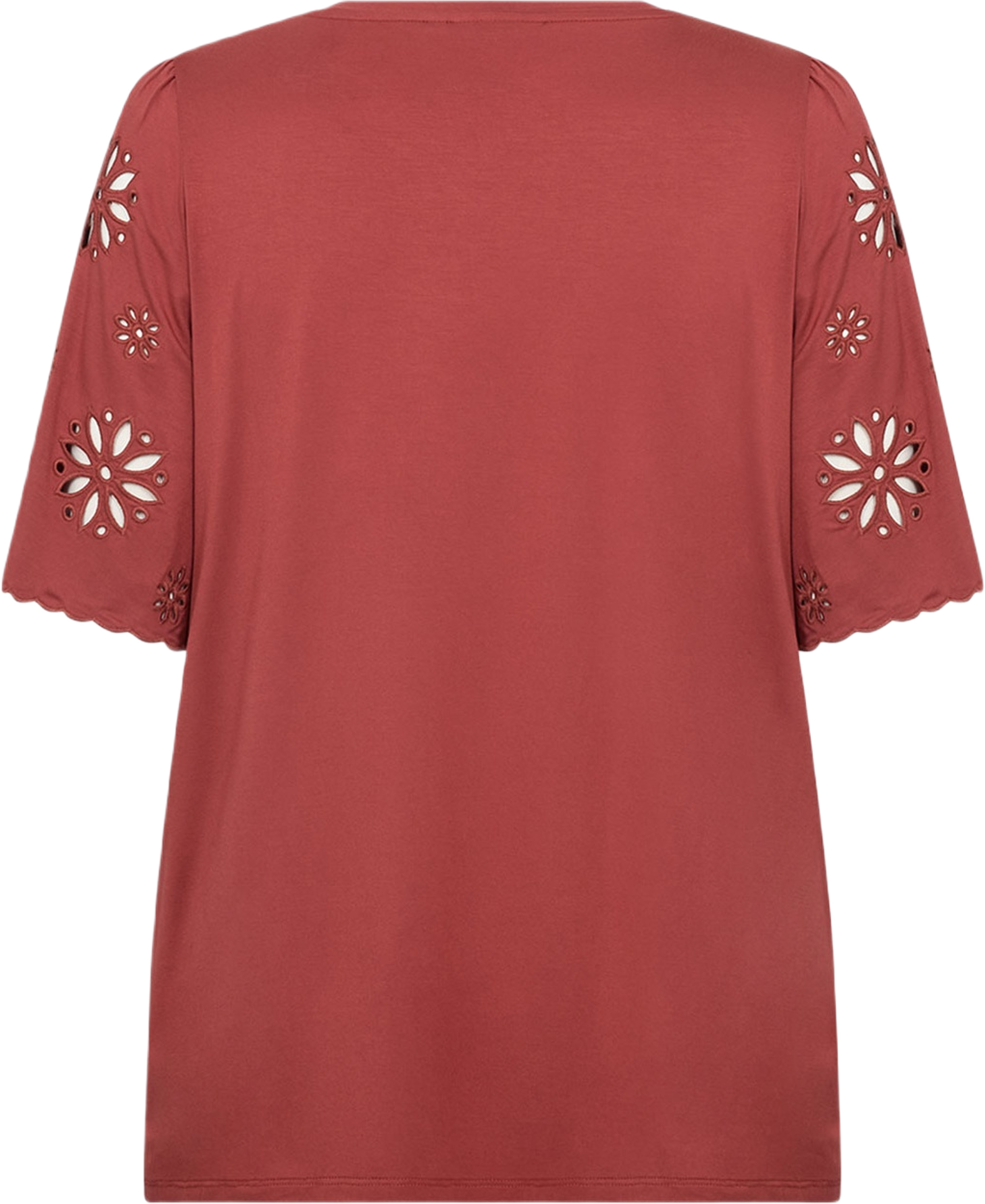 Wa-Stella 39 Blouse, från Wasabi Concept, i färgen Mineral Red. Klicka för att öppna bilden i stort format