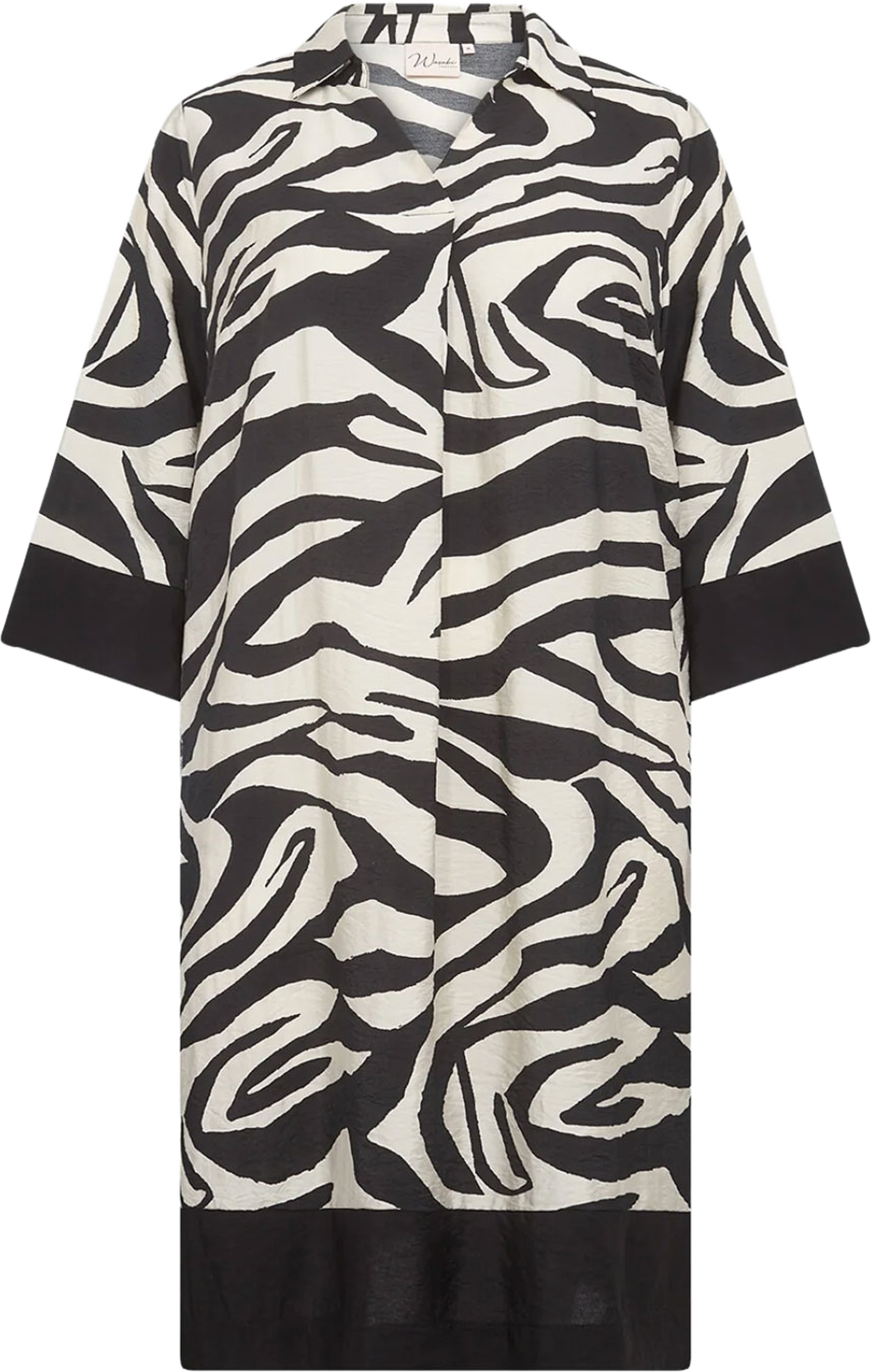 WA-Luana 4 Dress, från Wasabi Concept, i färgen Black Combi. Klicka för att öppna bilden i stort format