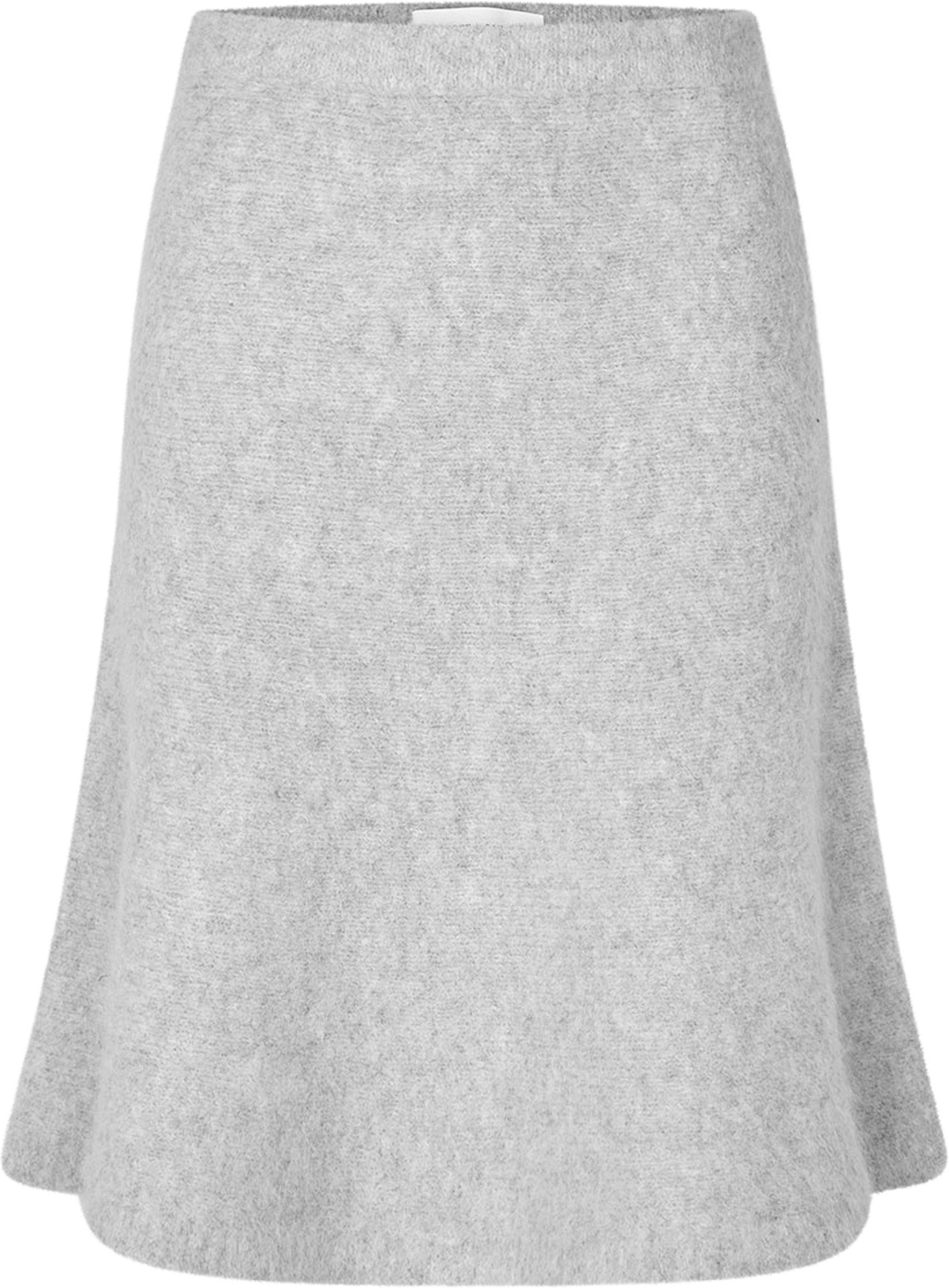 Sajeanne Skirt 15425, från SAMSOE SAMSOE, i färgen Light Grey Mel.