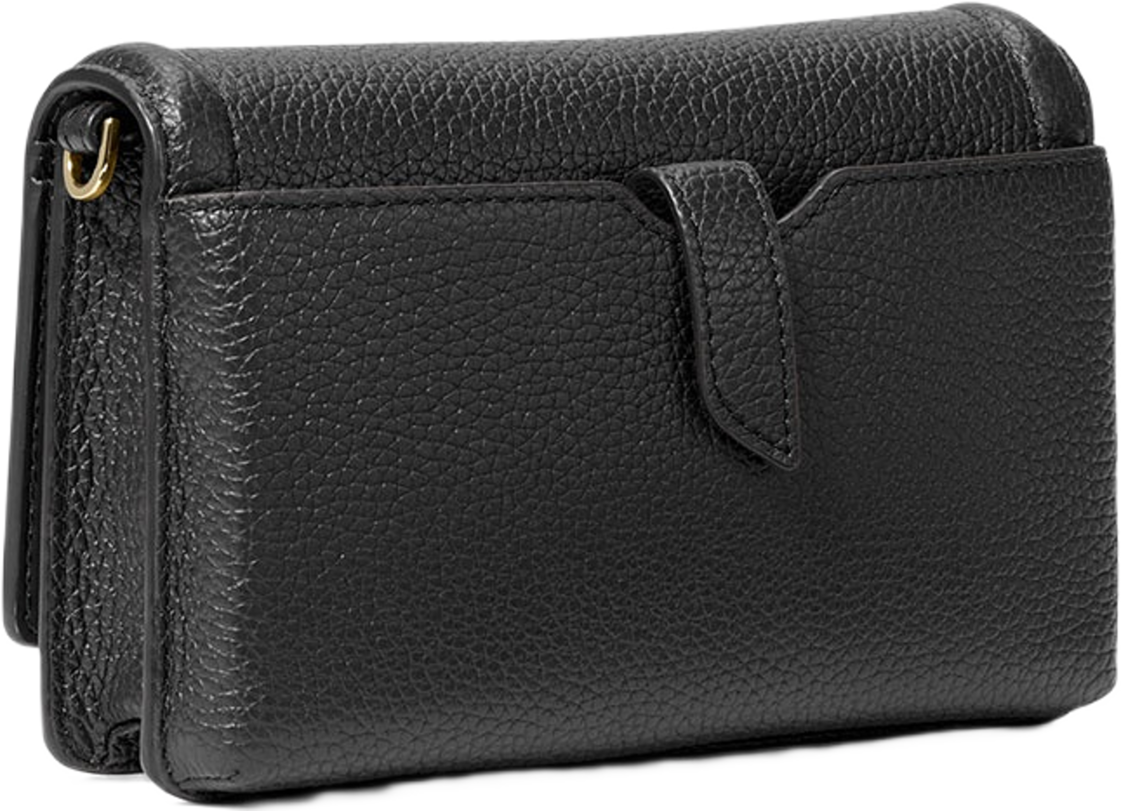 Jet Set Small Pebbled Leather Smartphone Convertible Crossbody Bag