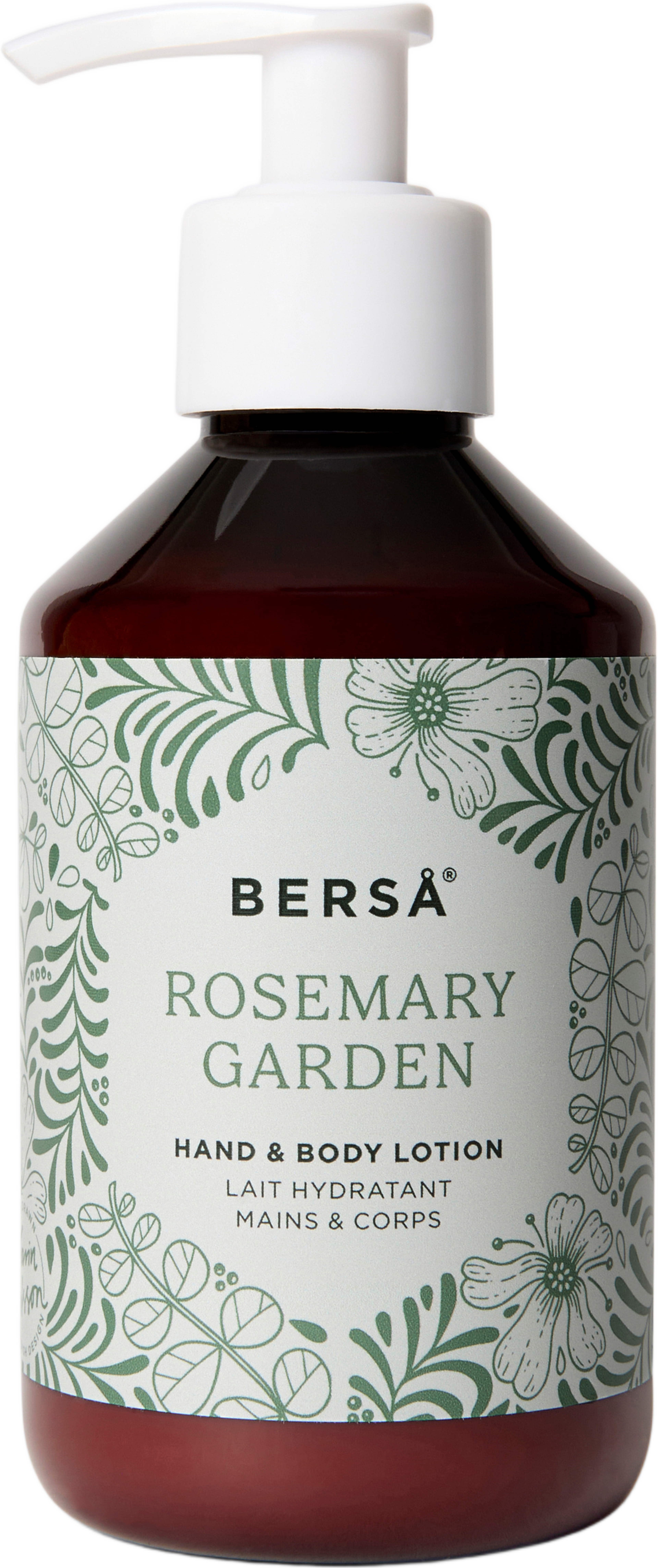 Hand & Body Lotion Rosemary Garden, från Berså. Klicka för att öppna bilden i stort format