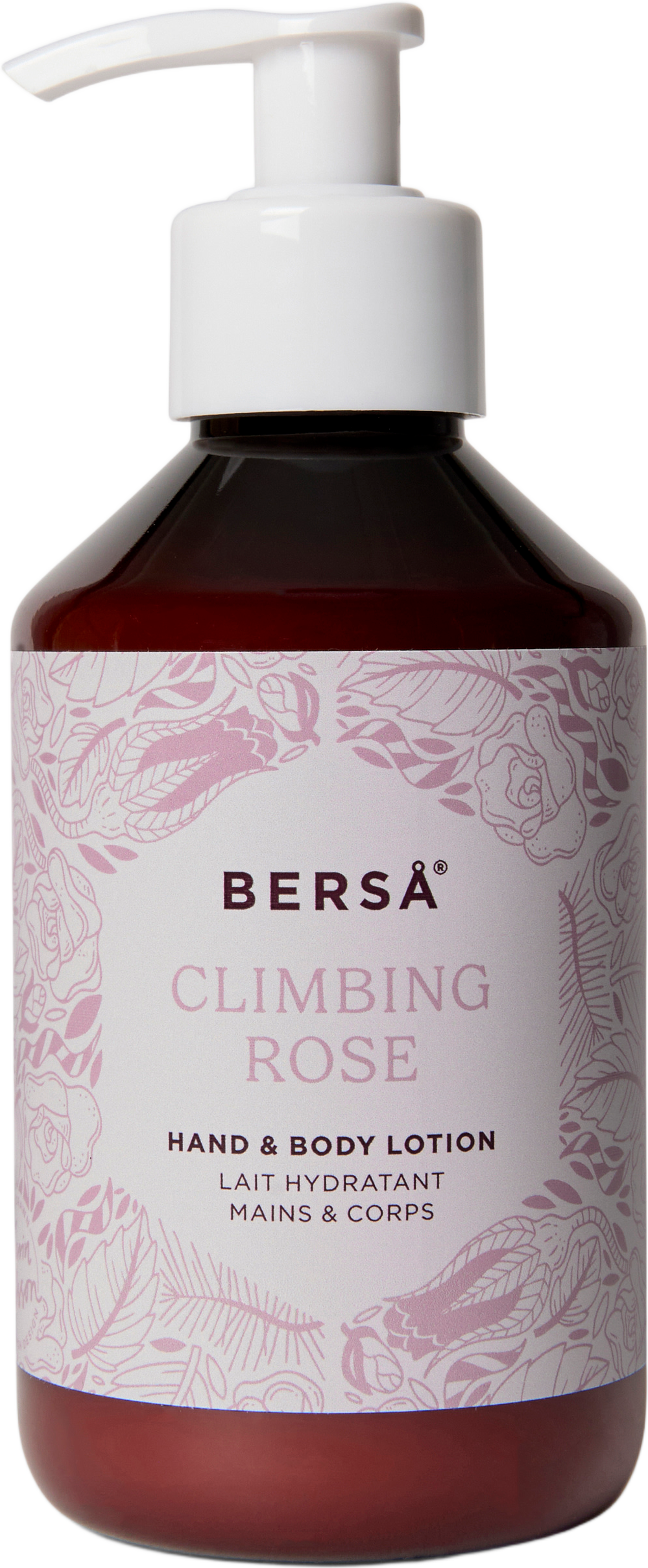 Hand & Body Lotion Climbing Rose, från Berså. Klicka för att öppna bilden i stort format