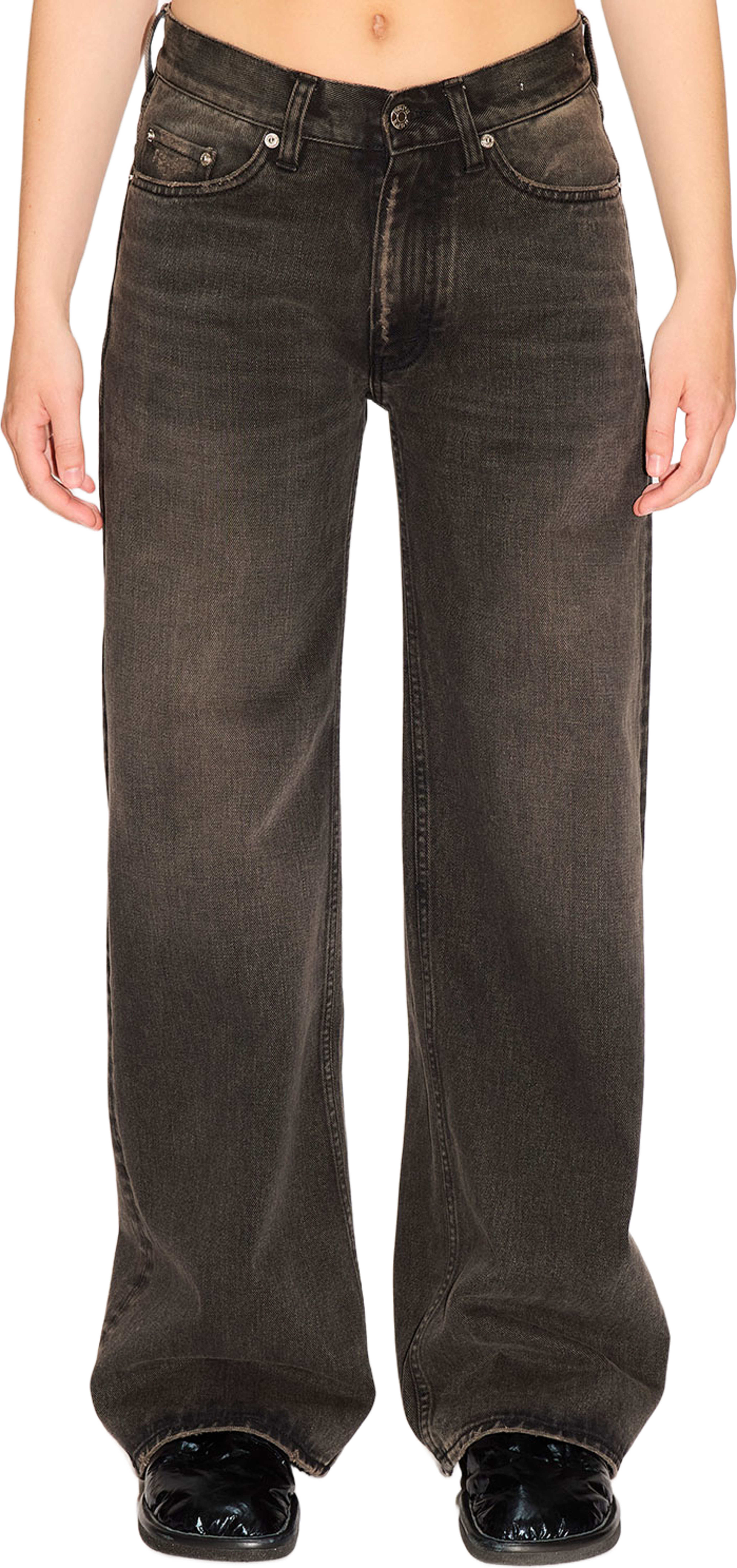 Shake Jeans Dirty Black Vintage, från Hope, i färgen Dirty Black Vintage. Klicka för att öppna bilden i stort format