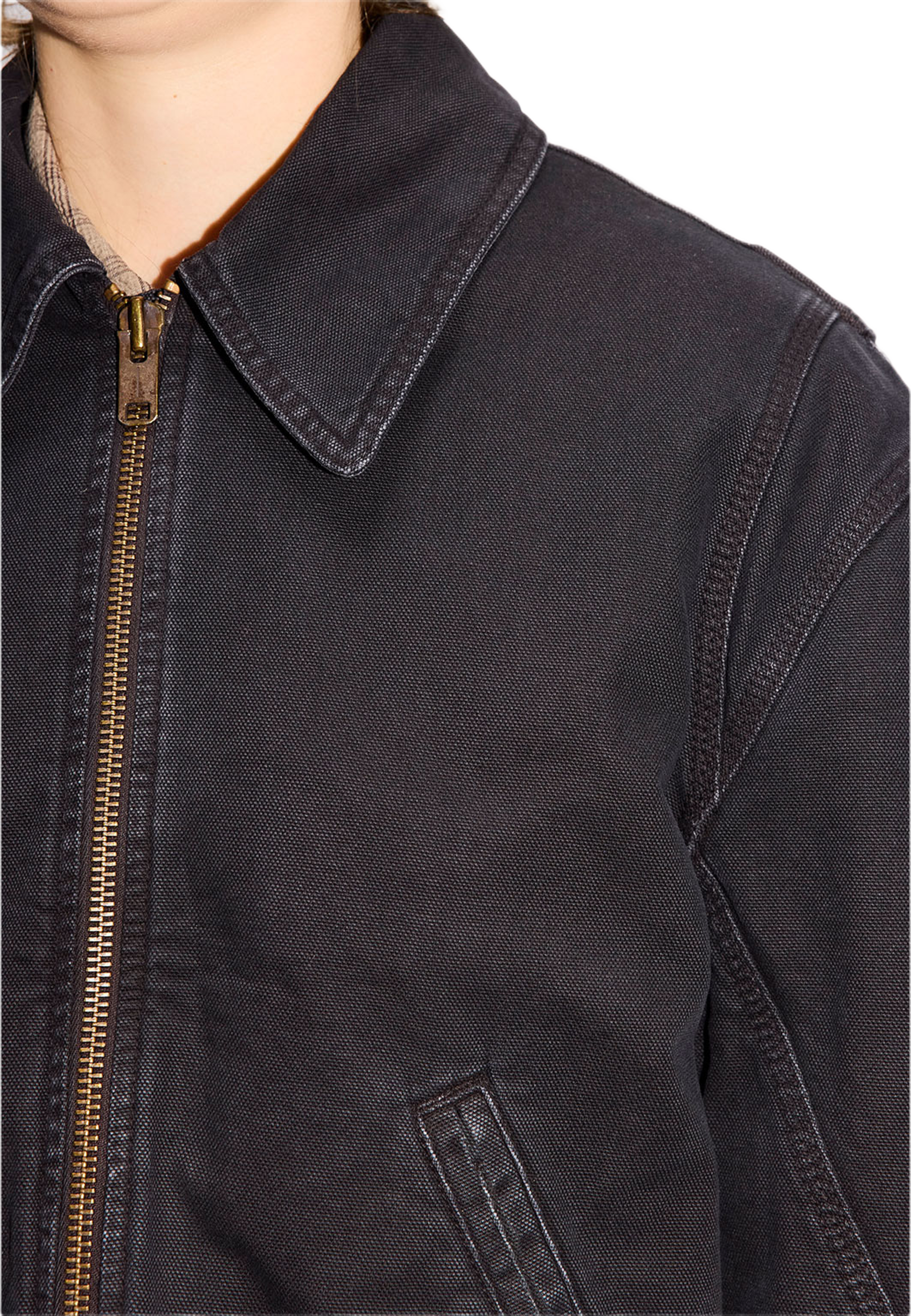 Void Jacket Faded Black Canvas, från Hope, i färgen Faded Black Canvas. Klicka för att öppna bilden i stort format