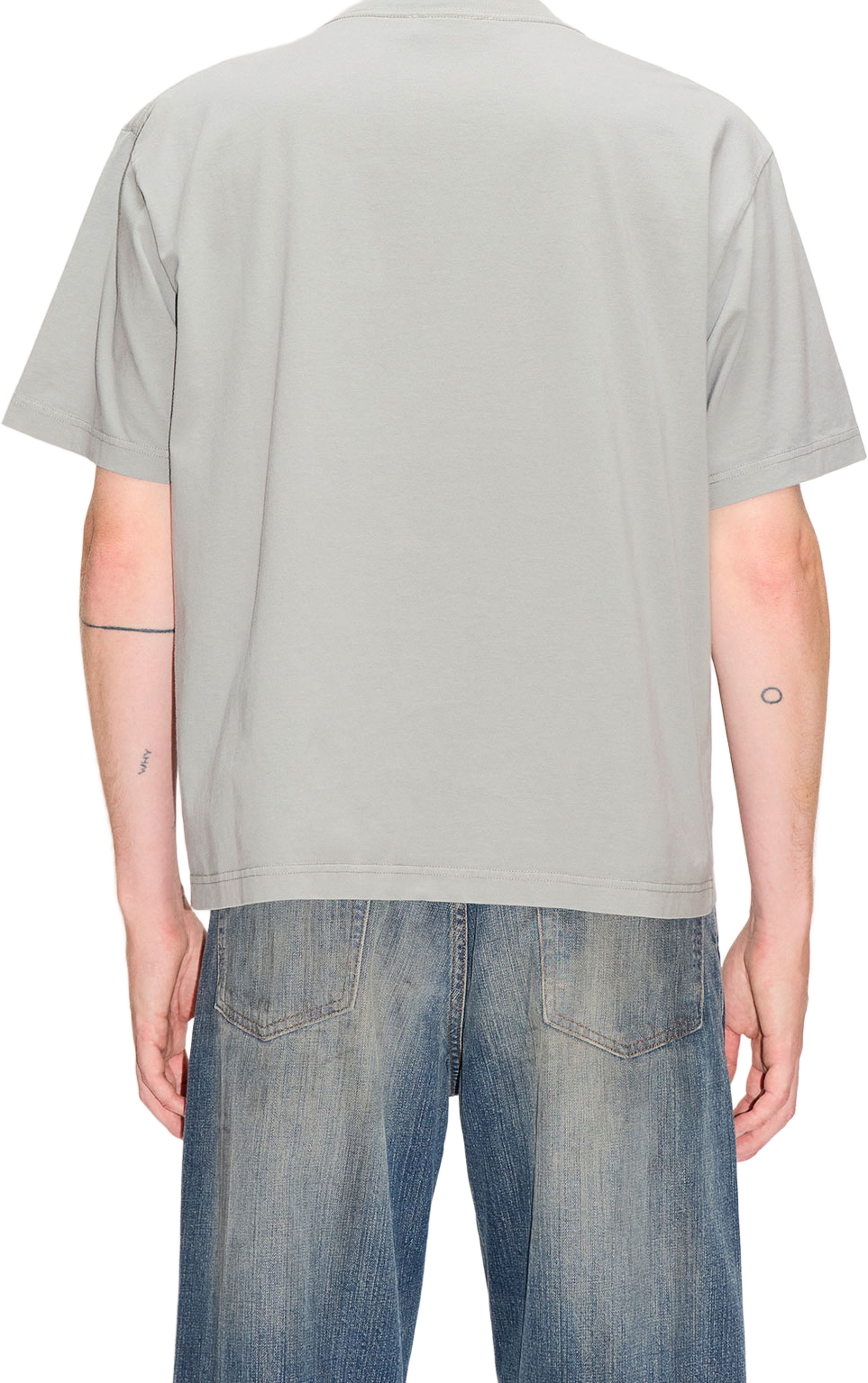Boxy Tee Dove Grey, från Hope, i färgen Dove Grey. Klicka för att öppna bilden i stort format