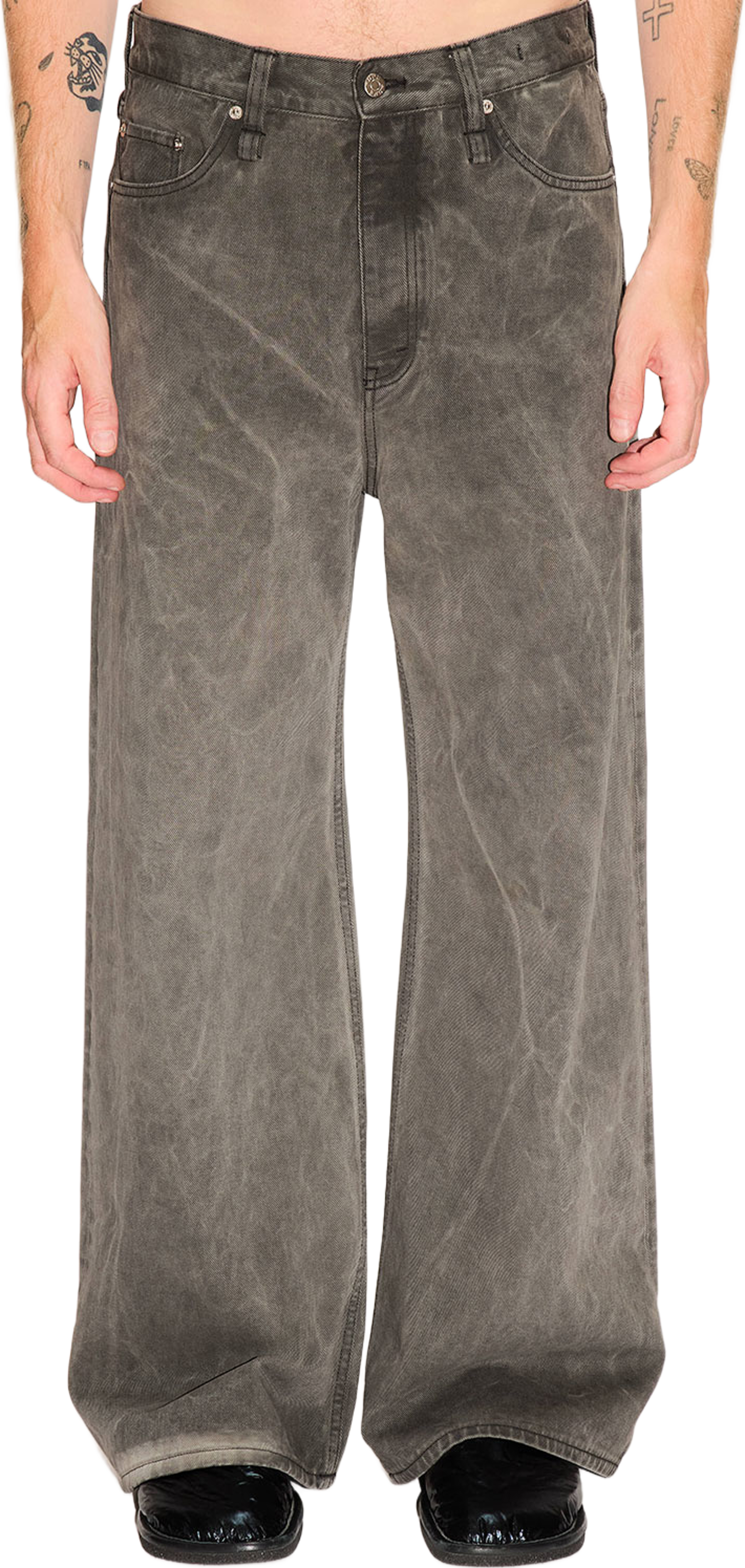 Skid Jeans Cold Black, från Hope, i färgen Cold Black. Klicka för att öppna bilden i stort format