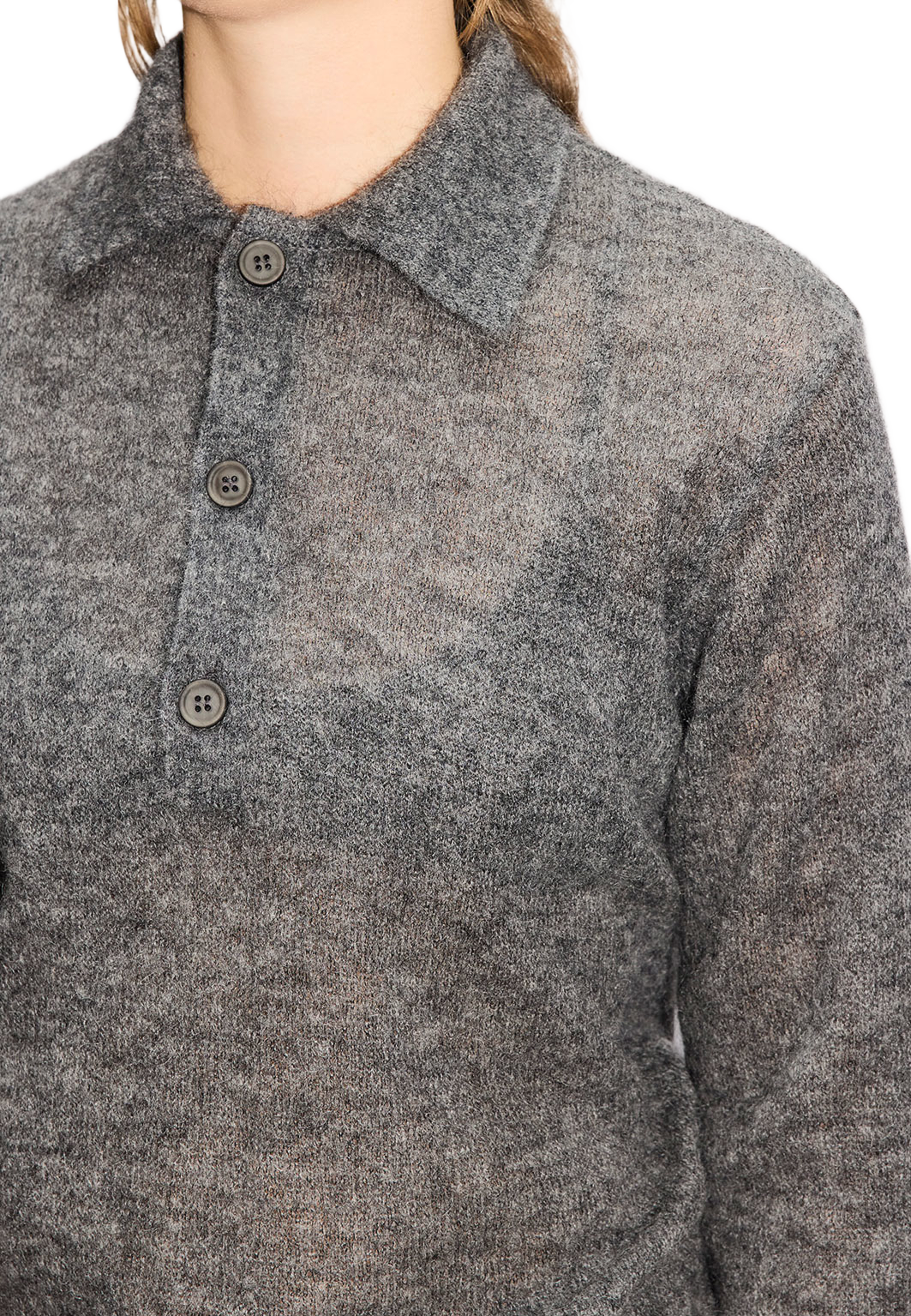 Proper sweater Grey Alpaca, från Hope, i färgen Grey Alpaca. Klicka för att öppna bilden i stort format