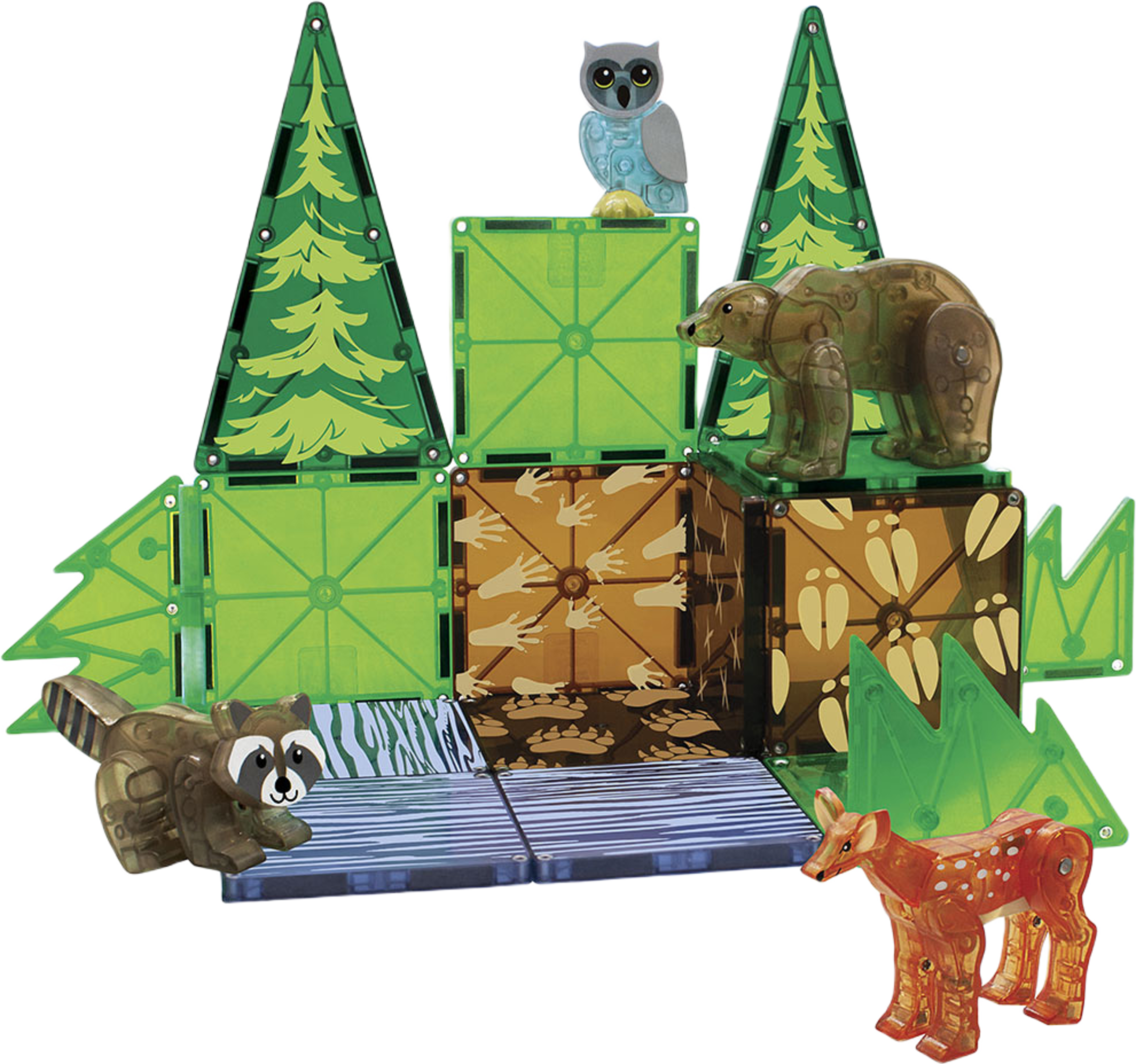 MAGNA-TILES® Skogens djur 25 delar