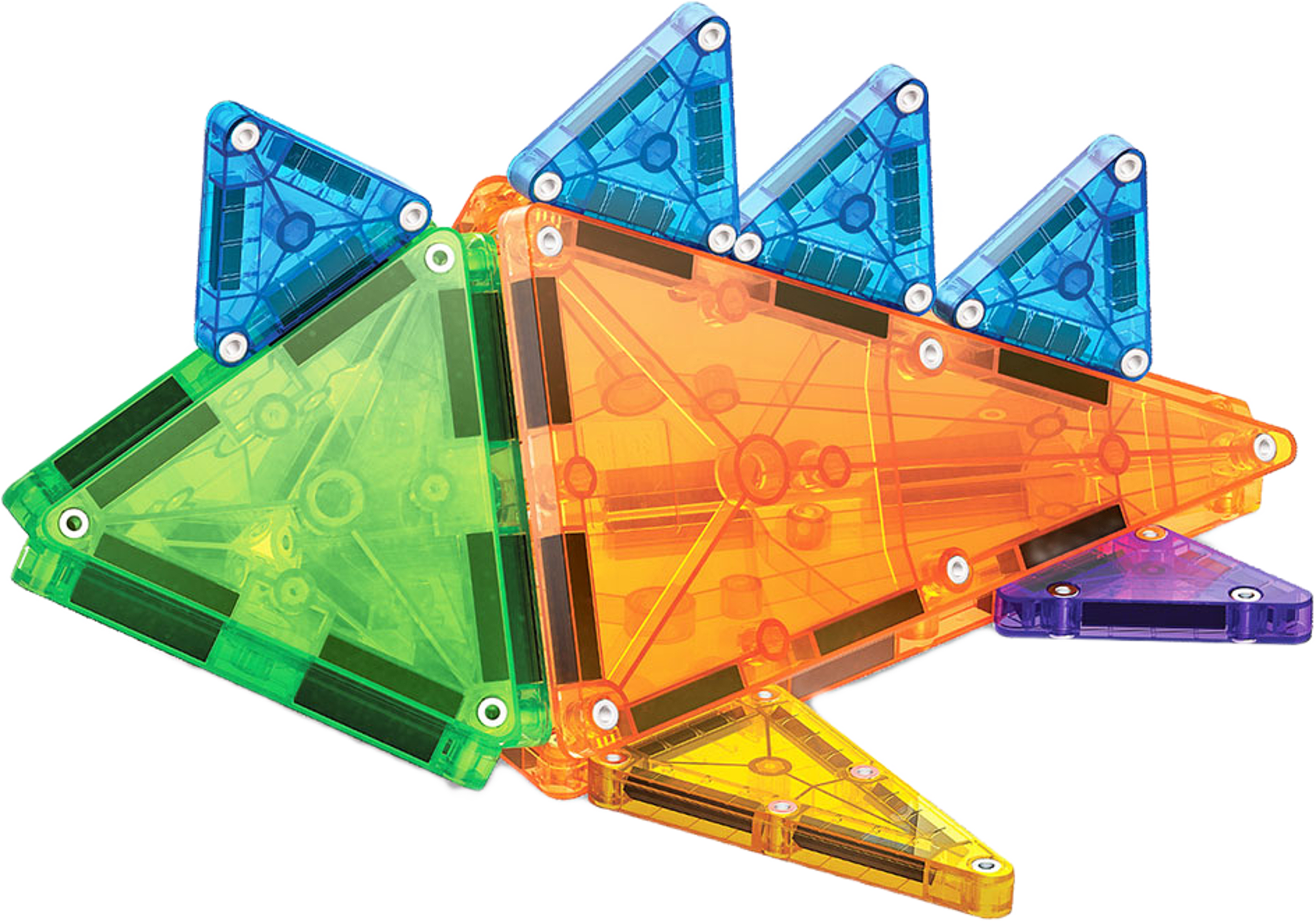 MAGNA-TILES MicroMAGS Kombi-Set med 46 delar