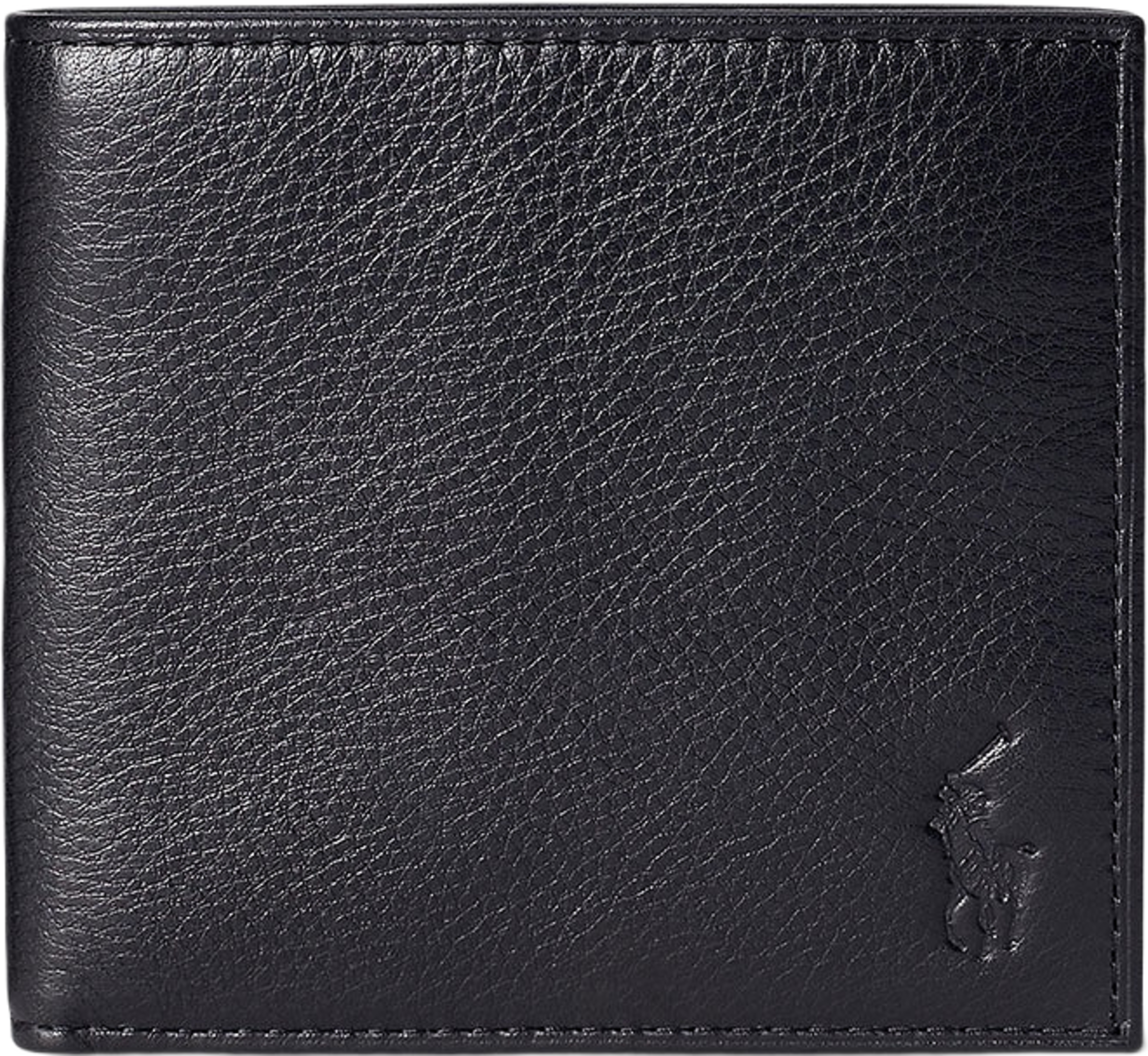 Pebbled Leather Billfold Wallet