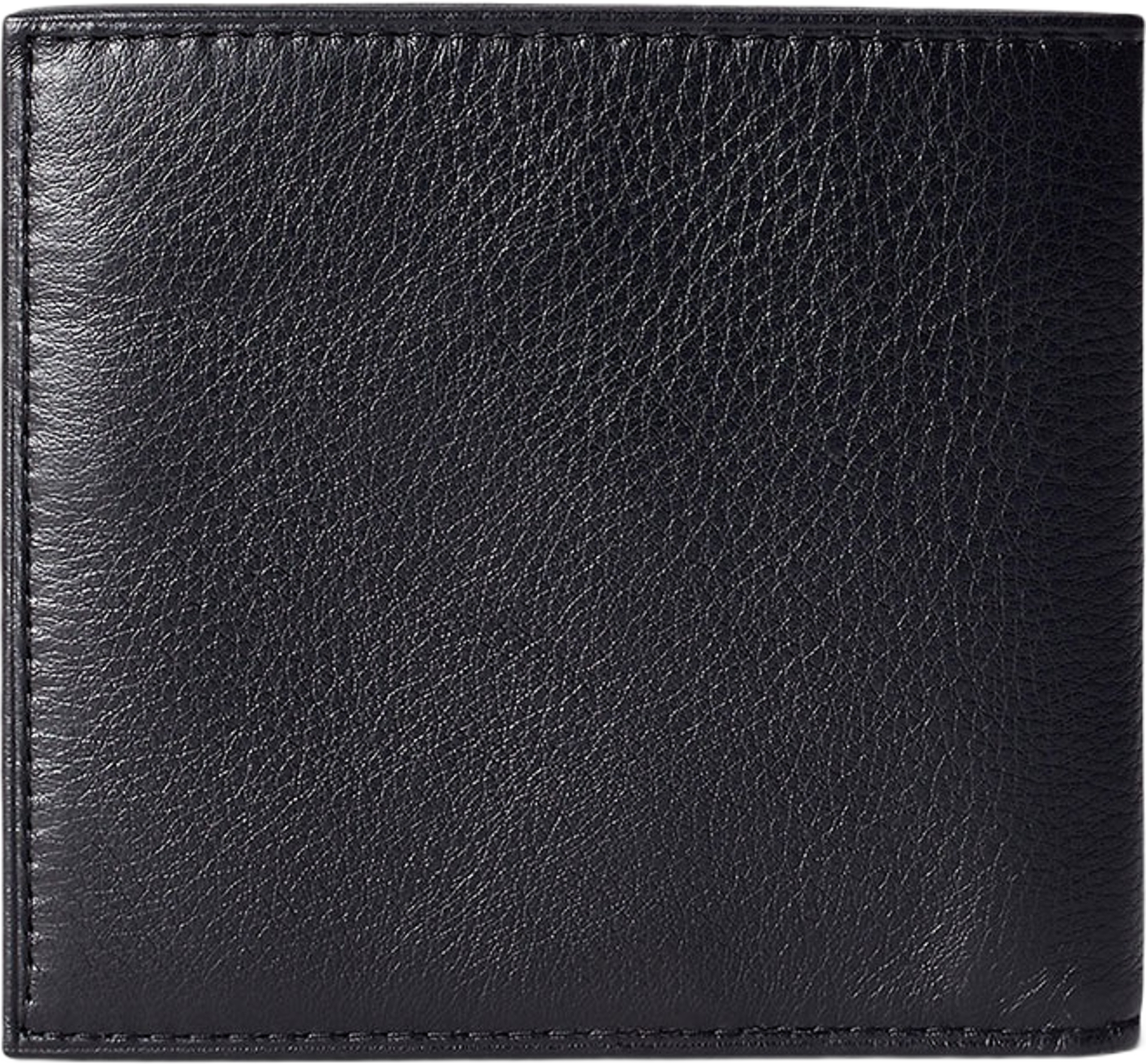 Pebbled Leather Billfold Wallet