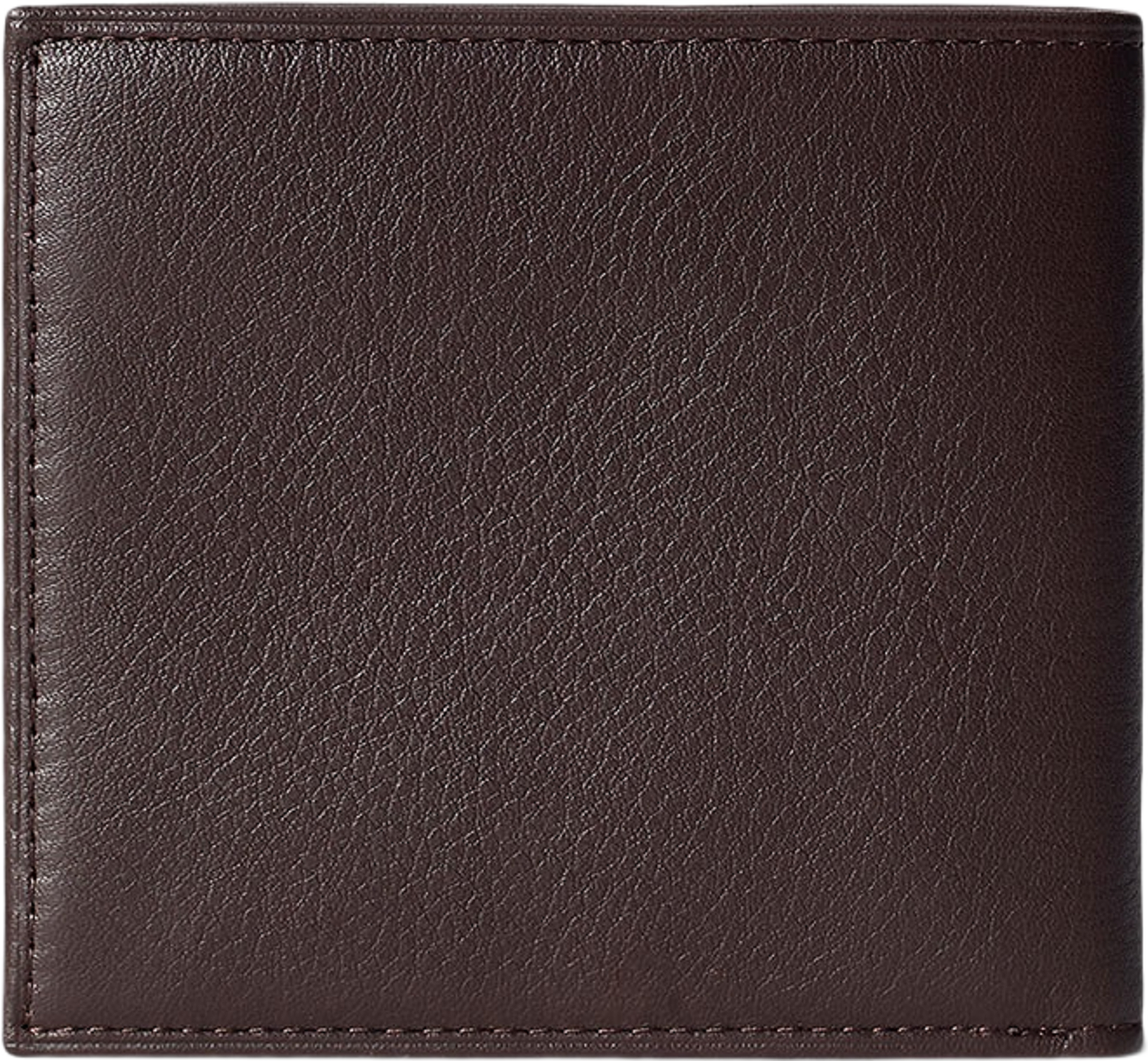 Pebbled Leather Billfold Wallet