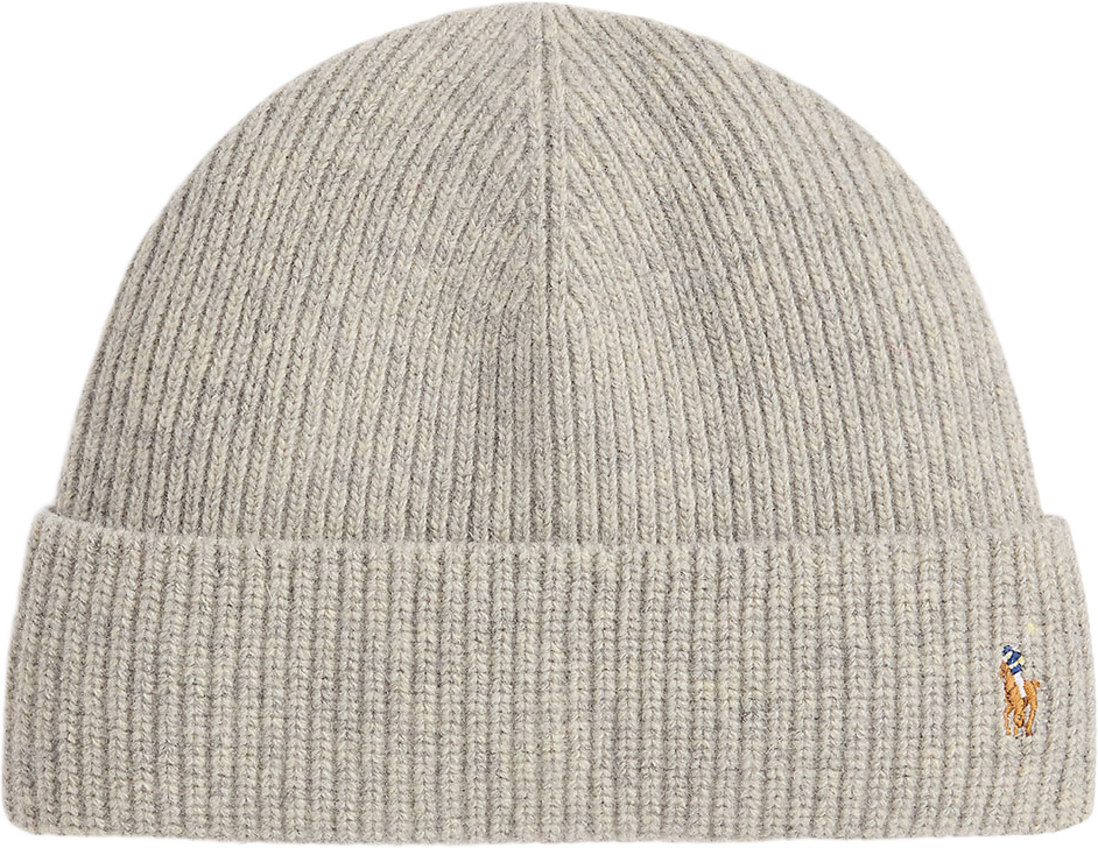 Signature Pony Wool-Blend Beanie, från Ralph Lauren, i färgen Andover Hthr. Klicka för att öppna bilden i stort format