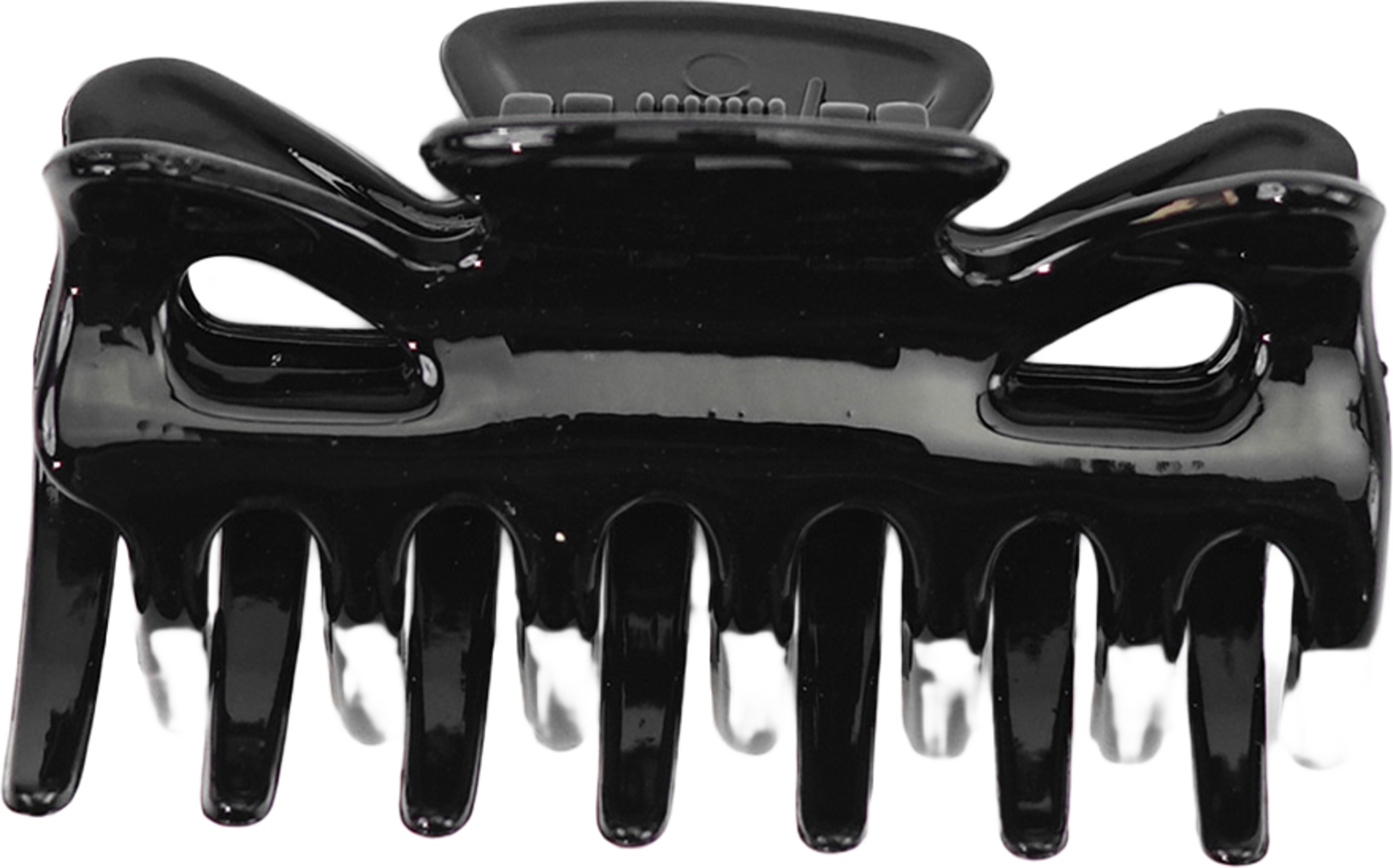 Hårklämma, 9 cm, från Å BEAUTY, i färgen Black. Klicka för att öppna bilden i stort format