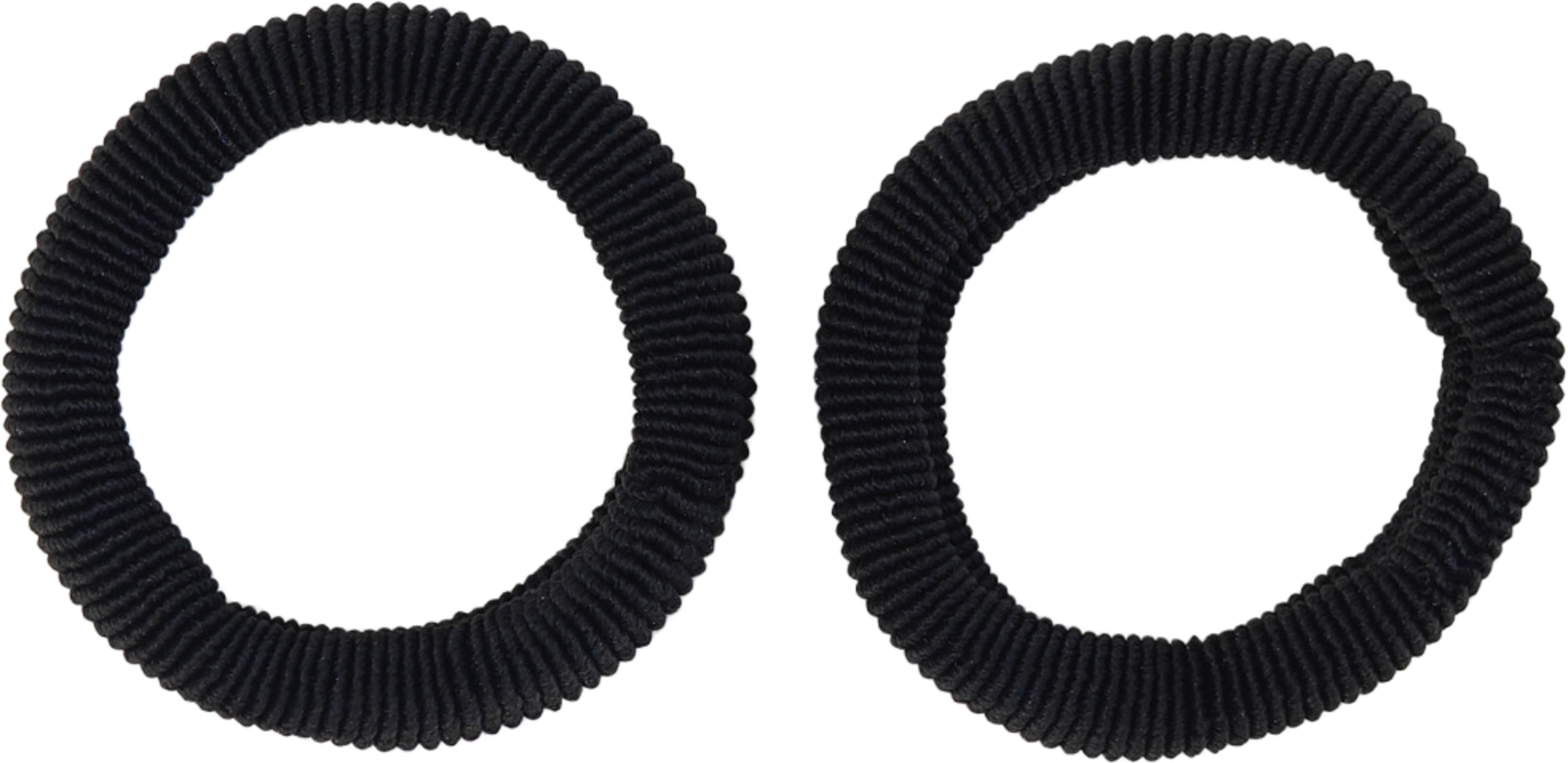 Mjuk hårsnodd, 2-pack, från Å BEAUTY, i färgen Black. Klicka för att öppna bilden i stort format