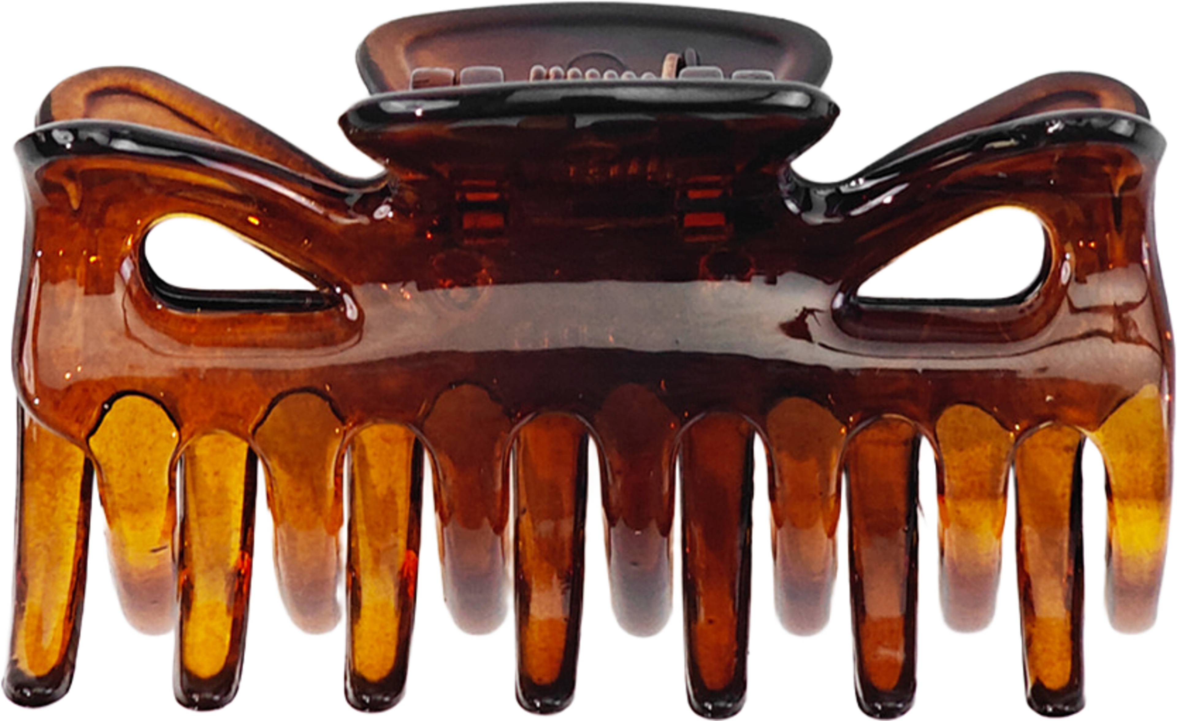 Hårklämma, 6 cm, från Å BEAUTY, i färgen Brown. Klicka för att öppna bilden i stort format